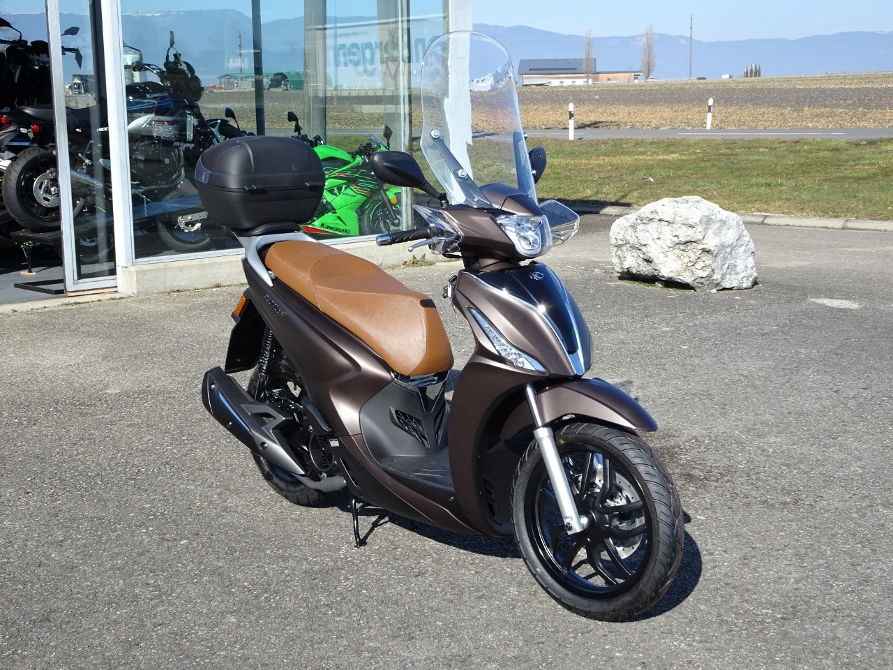 KYMCO People S 125i ABS Topcase/Bulle
