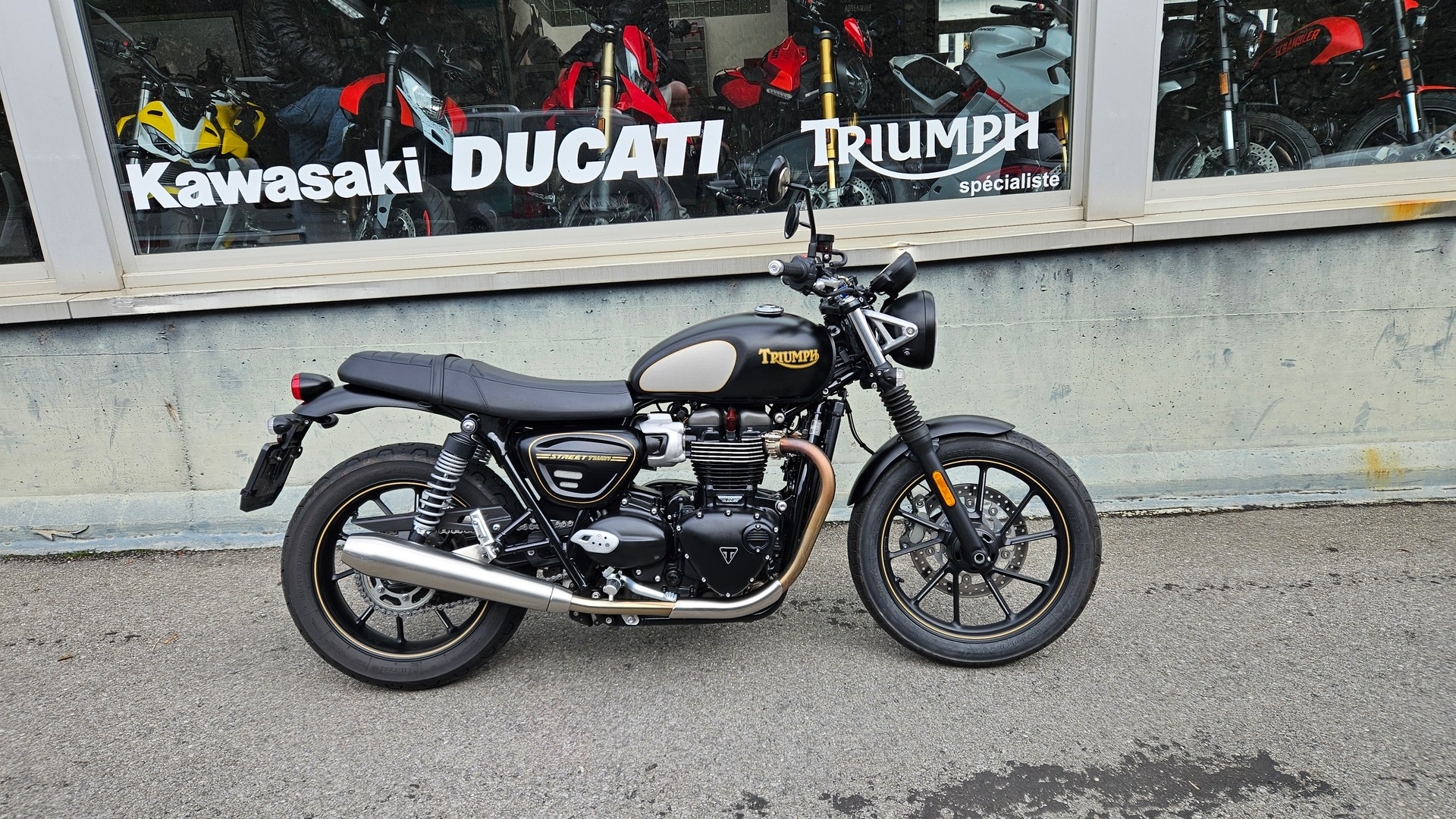 TRIUMPH Street Twin 900 Gold Line