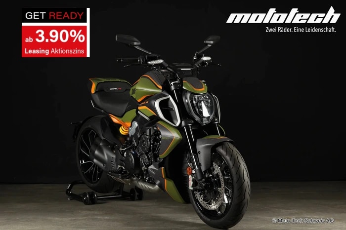 DUCATI Diavel V4 LAMBO DEKOR *GET READY Ab 3.90% Leasing*