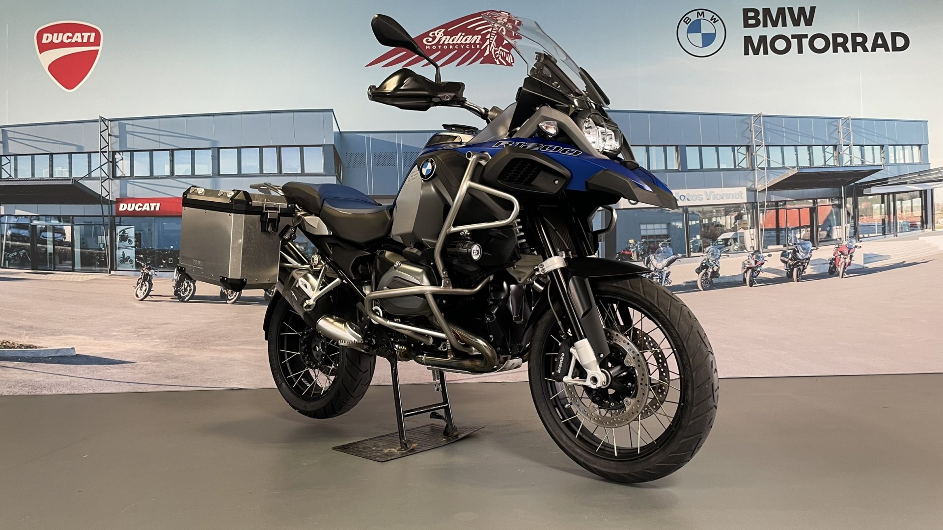BMW R 1200 GS Adventure avec valises en aluminium