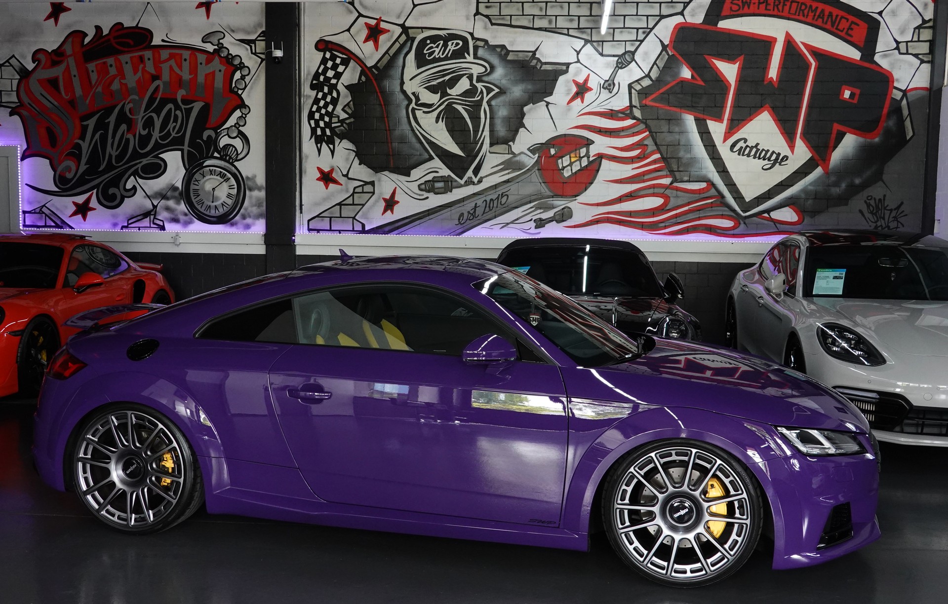 AUDI TTS COUPE 2.0 TFSI QUATTRO S-TRONIC EXCLUSIVE PTS PORSCHE ULTRAVIOLETT ON TOP-image-22