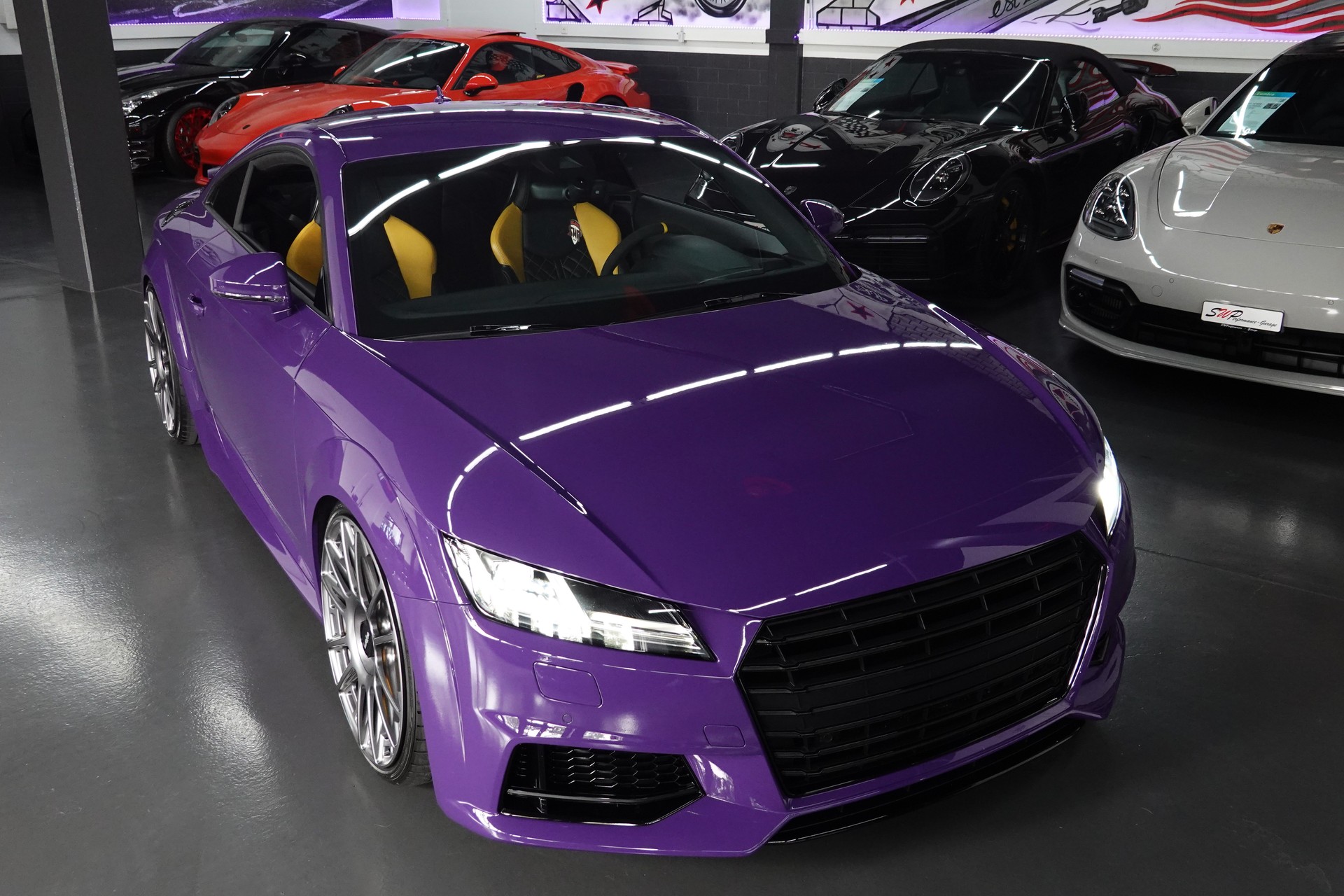 AUDI TTS COUPE 2.0 TFSI QUATTRO S-TRONIC EXCLUSIVE PTS PORSCHE ULTRAVIOLETT ON TOP-image-49