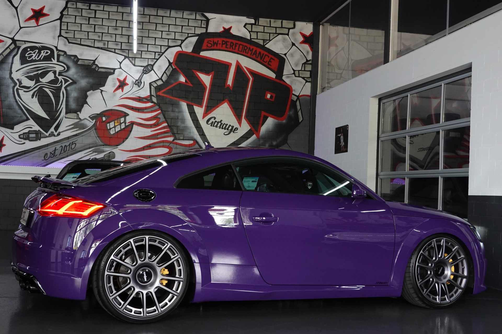 AUDI TTS COUPE 2.0 TFSI QUATTRO S-TRONIC EXCLUSIVE PTS PORSCHE ULTRAVIOLETT ON TOP-image-26