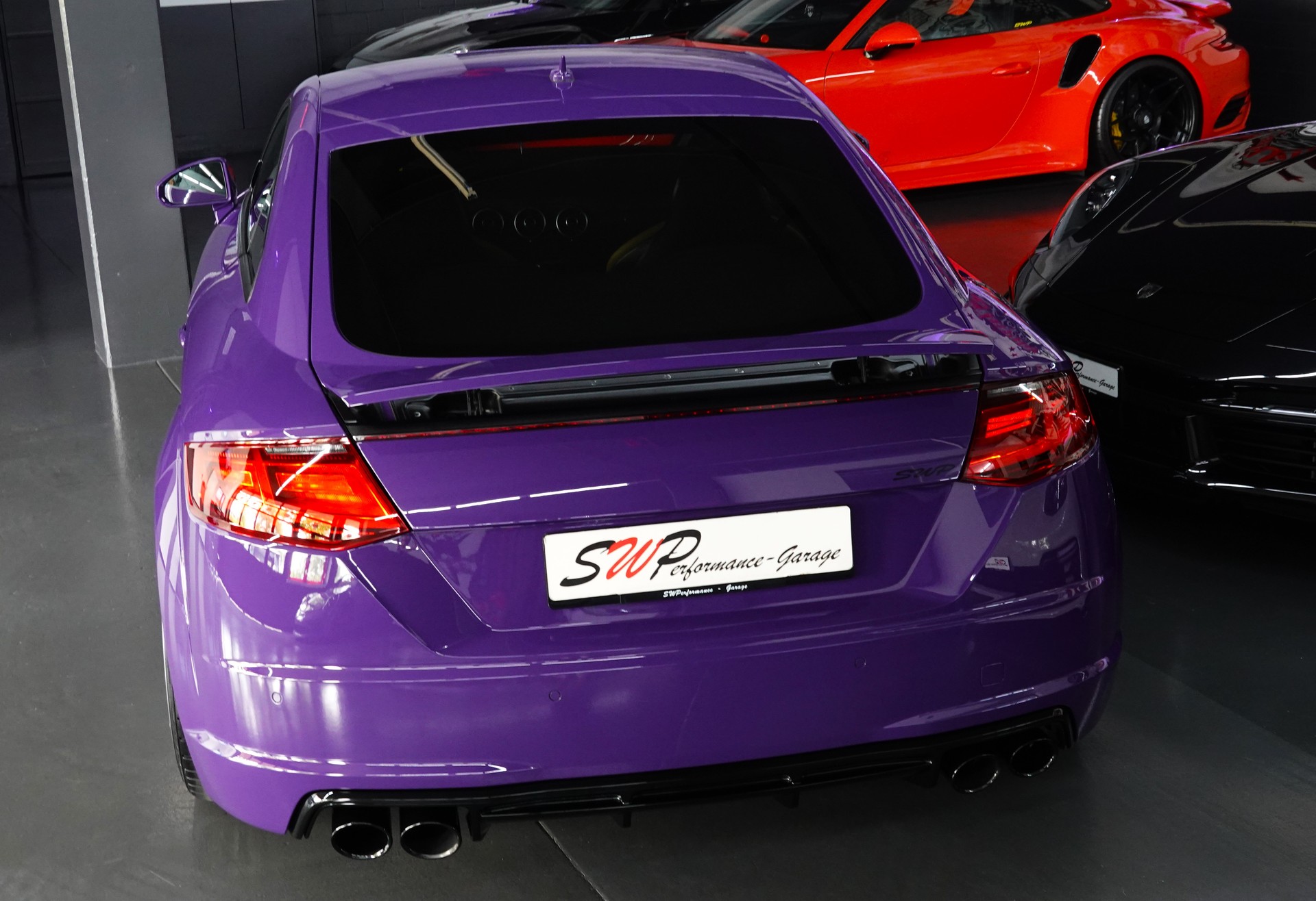 AUDI TTS COUPE 2.0 TFSI QUATTRO S-TRONIC EXCLUSIVE PTS PORSCHE ULTRAVIOLETT ON TOP-image-14