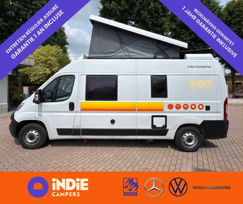 FIAT 2024 Fiat Ducato Weinsberg Carabus | Schaltgetriebe | Aufstelldach-image-0