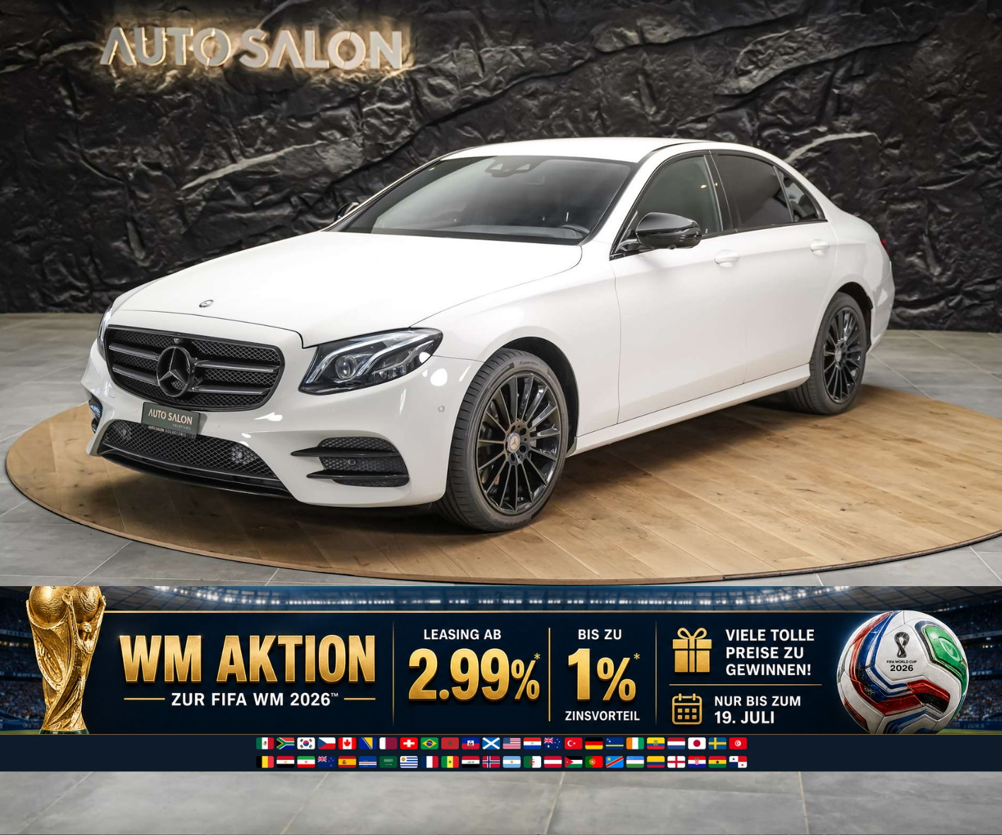 MERCEDES-BENZ E 220 d AMG Line 9G-Tronic *CH-Auto*360° Kamera*Head Up*Burmester*