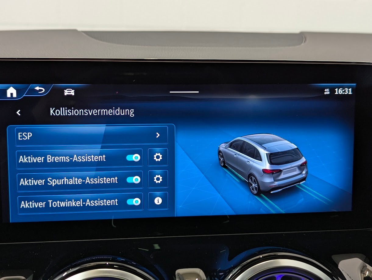 MERCEDES-BENZ B 250 AMG Line 4Matic 8G-DCT*FACELIFT AMG-SPORTPAKET NIGHT-PACK PANO MULTIBEAM CAM KEYLESS NAVI UVM*-image-15