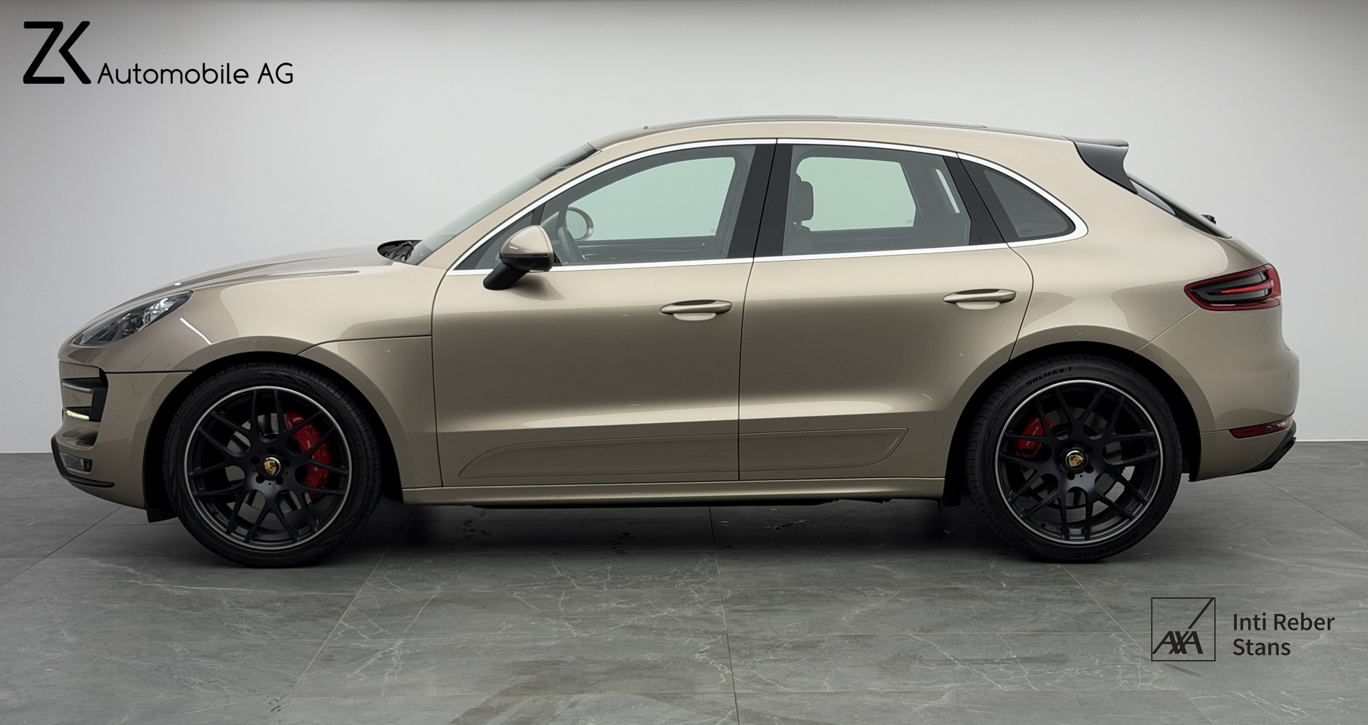 PORSCHE Macan Turbo V6 400PS Palladium Metallic PDK / 360° Kamera / BOSE Soundsystem / Panoramadach / Leder / KW-Gewindefahrwerk /-showroom-element-2
