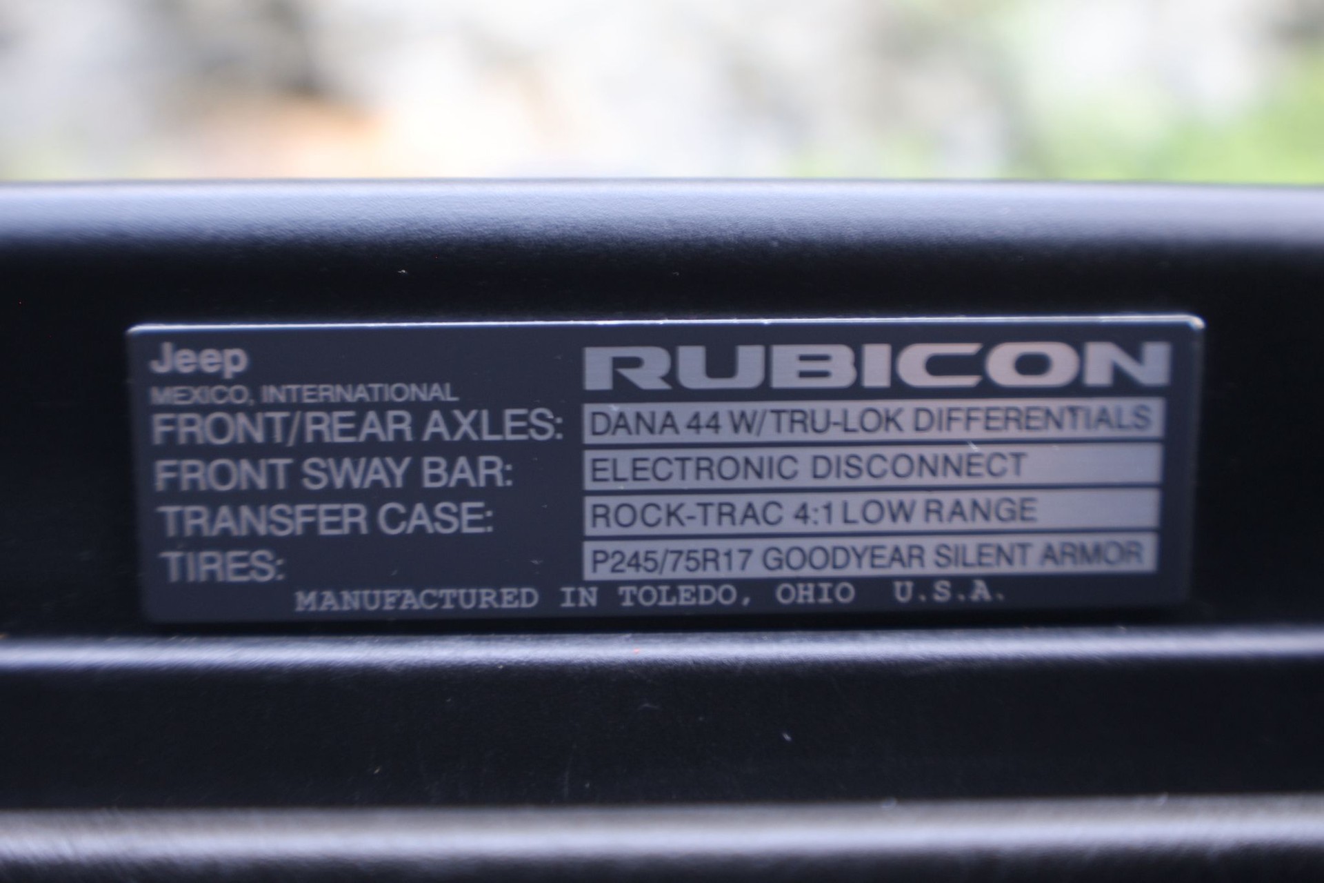 JEEP Wrangler 3.6 Unlimited Rubicon 10 Th Anniversary Automatic-image-13
