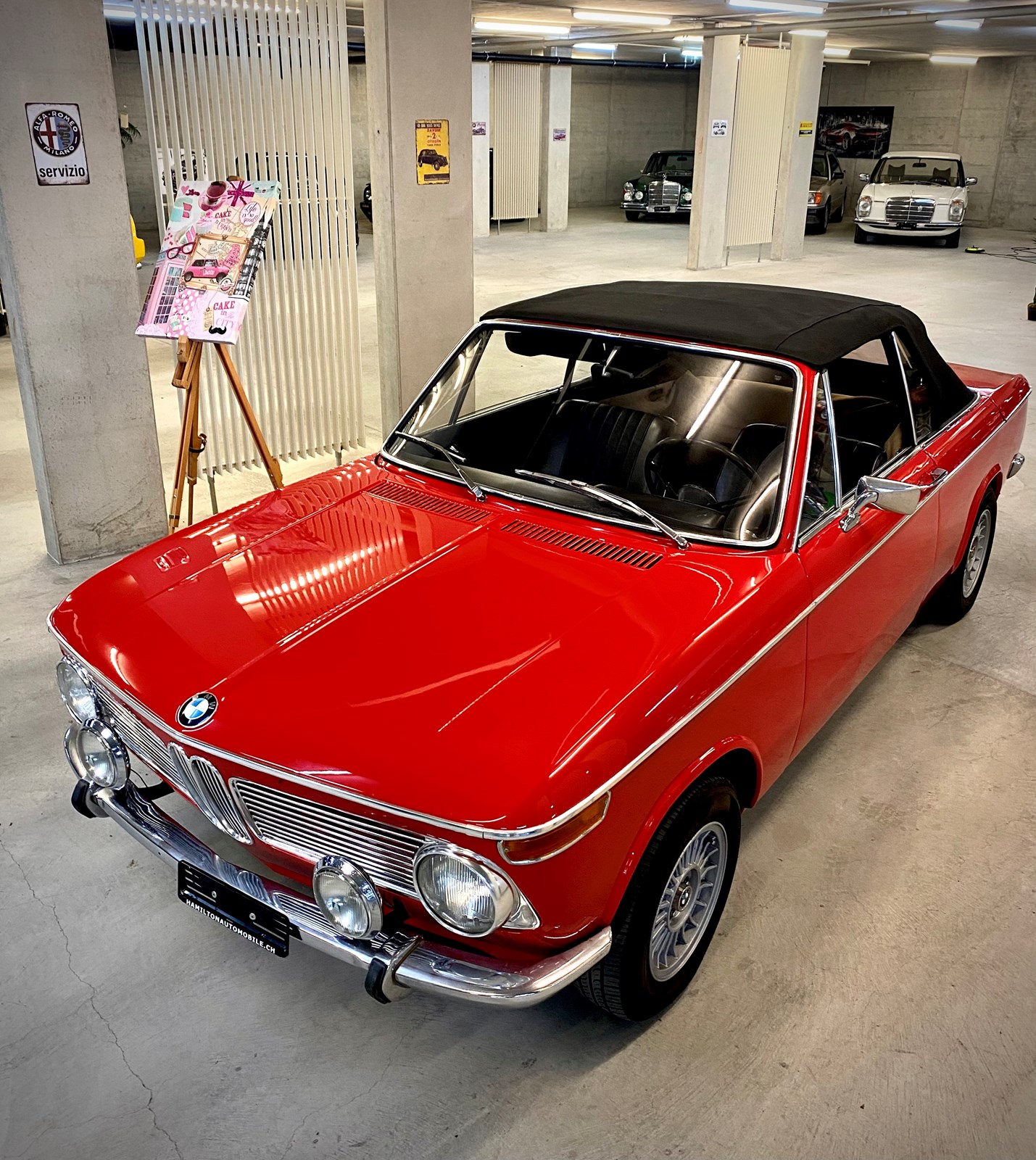 BMW 1600 1600-02, 1602 original Cabrio Veteran-showroom-element-2