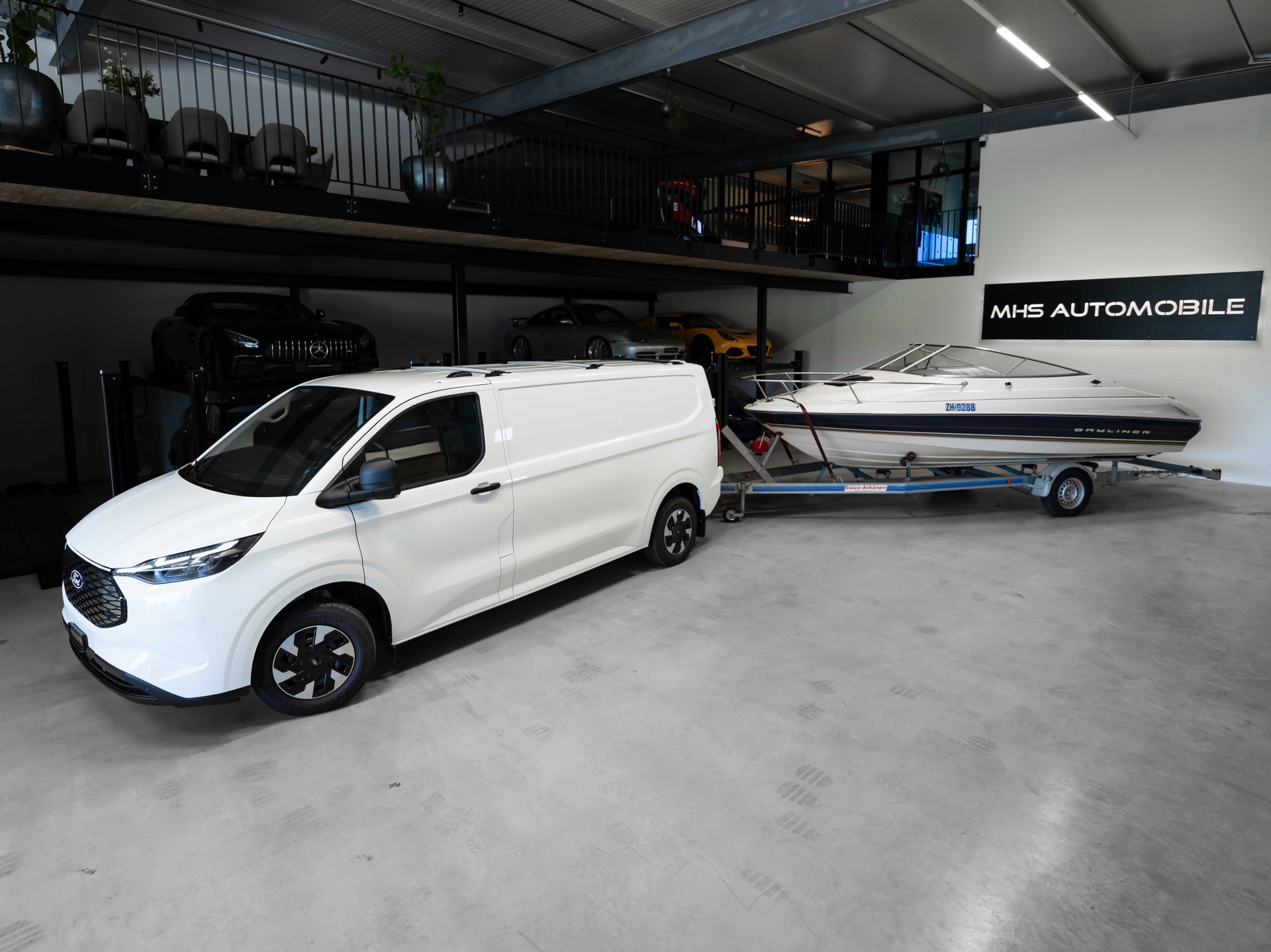 FORD Transit Custom Van 340 L2H1 65kWh Trend 3500KG ANHÄNGELAST-showroom-element-1