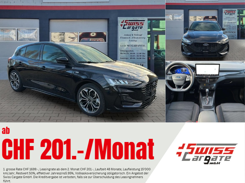 FORD Focus 1.0 MHEV ST-Line Automat 155PS