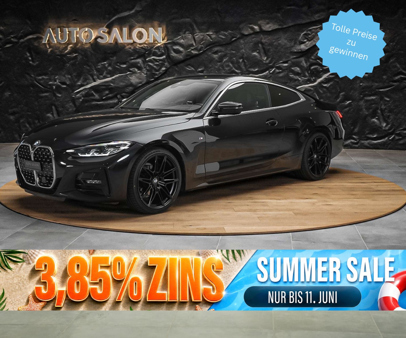 BMW 420i Coupé M Sport Steptronic *20" Felgen*Leder*ACC*