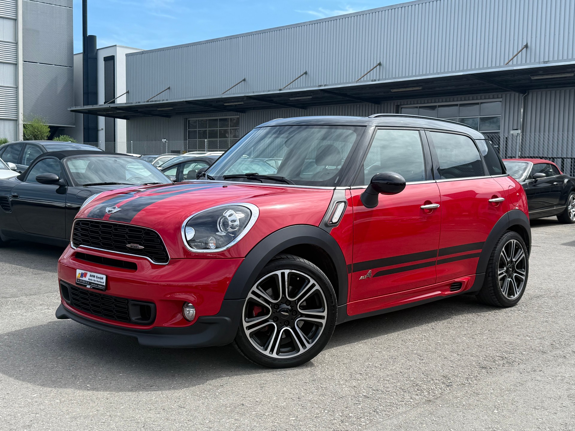 MINI Countryman John Cooper Works ALL4 Steptronic / Frisch ab MFK / harman/kardon / Navi / Leder / 8-fach Alu