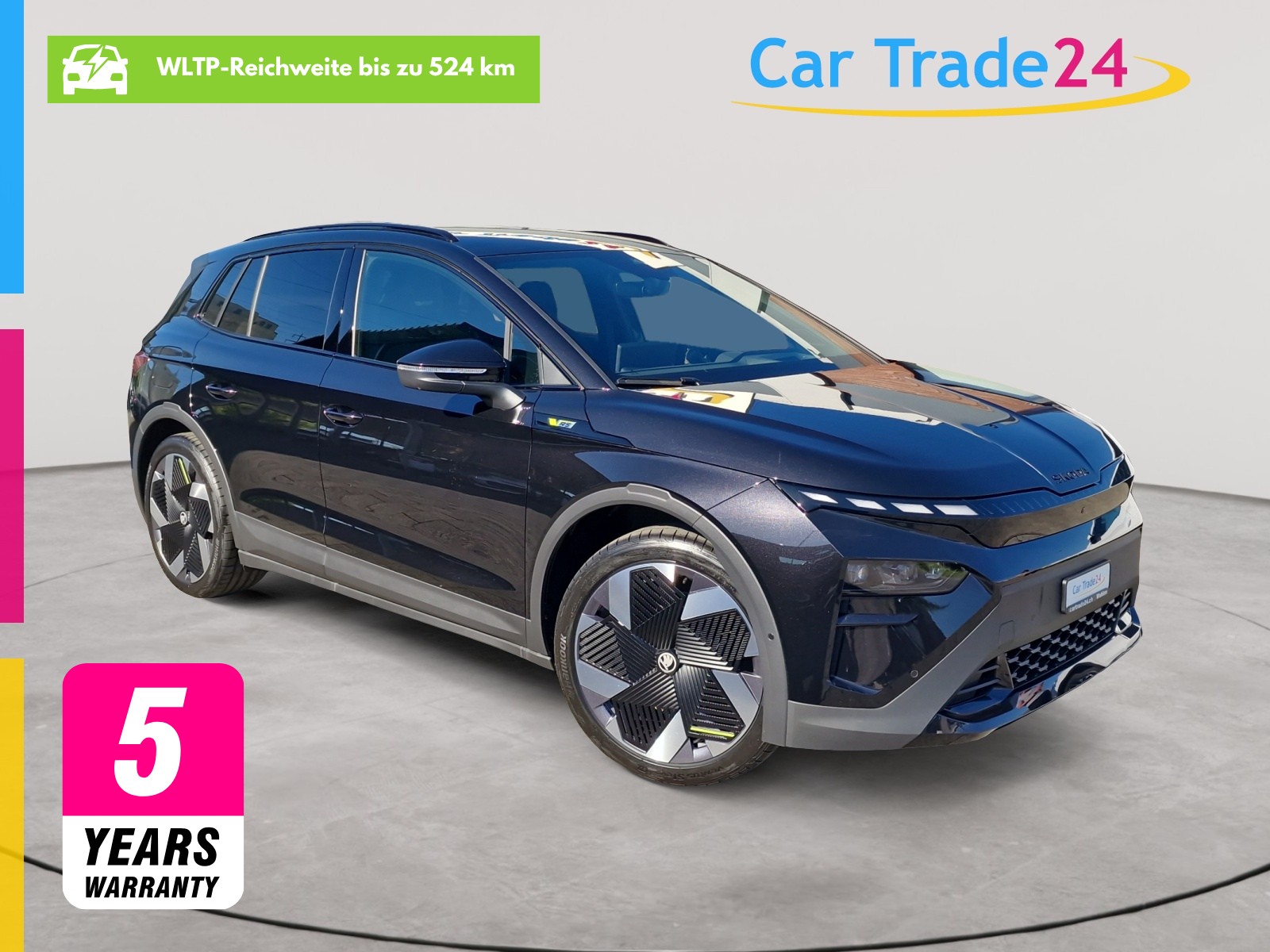 SKODA Elroq 85kWh RS 4x4 340 PS MAXX + AHK + 5 Jahre Garantie