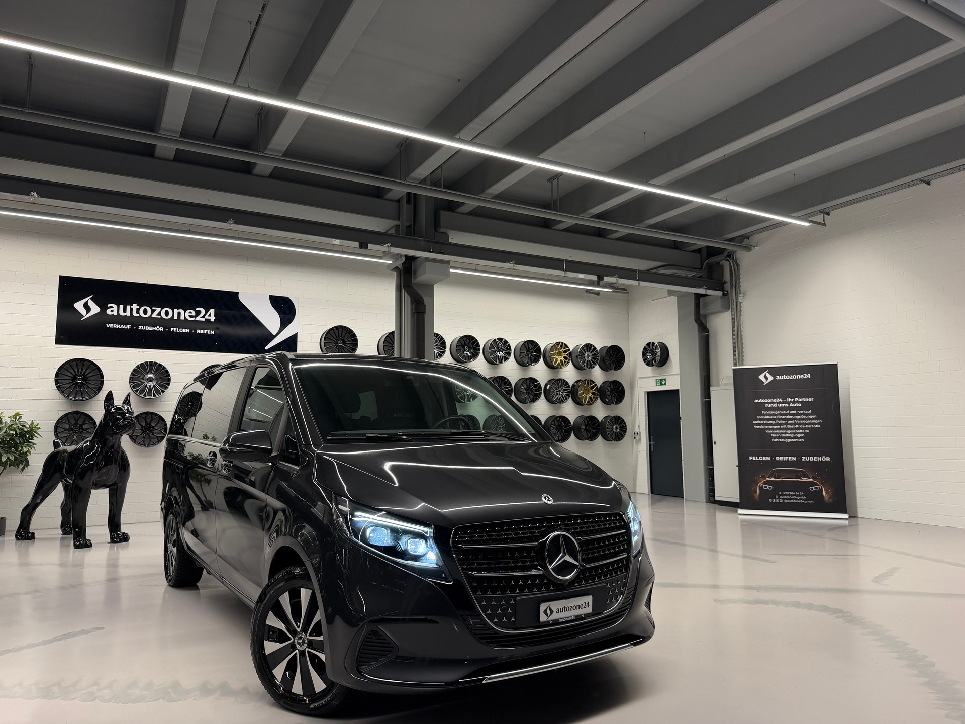 MERCEDES-BENZ V 250 d Avantgarde 4Matic lang Van *CH-Auto*Graits Service*Werksgarantie MSI bis 17.12.2027*7-Platz*