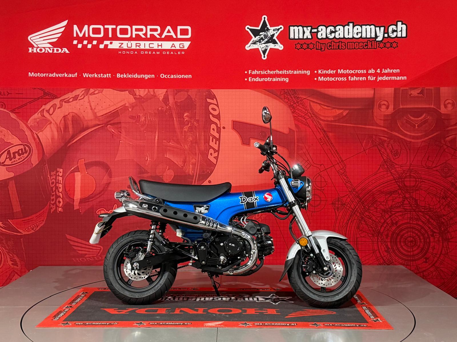HONDA ***ST 125 Dax***Pearl Glittering Blue***Neufahrzeug-image-0