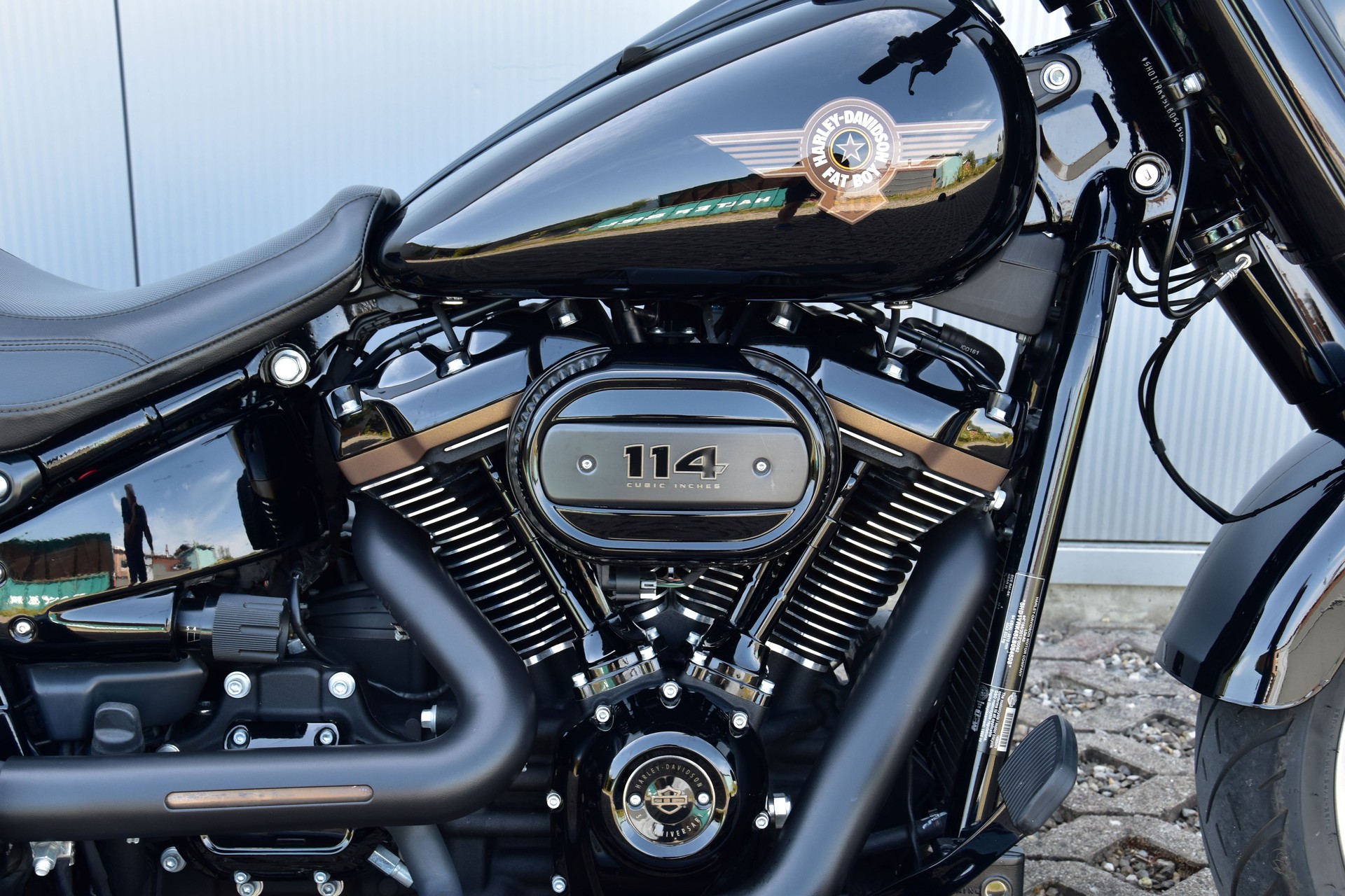 HARLEY-DAVIDSON FLFBSANV Fat Boy Anniversary 114 ABS-image-8