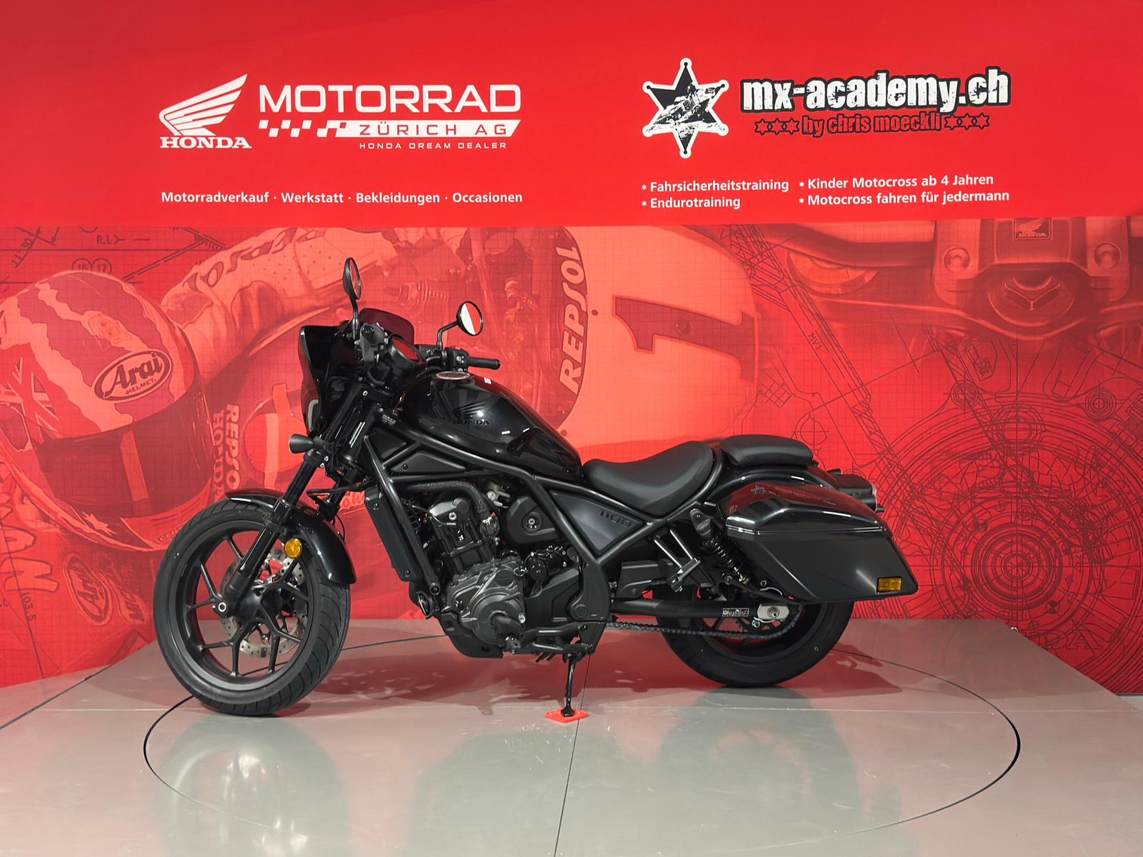 HONDA CMX 1100 Rebel Touring**Schwarz**DEMO-BIKE-image-5