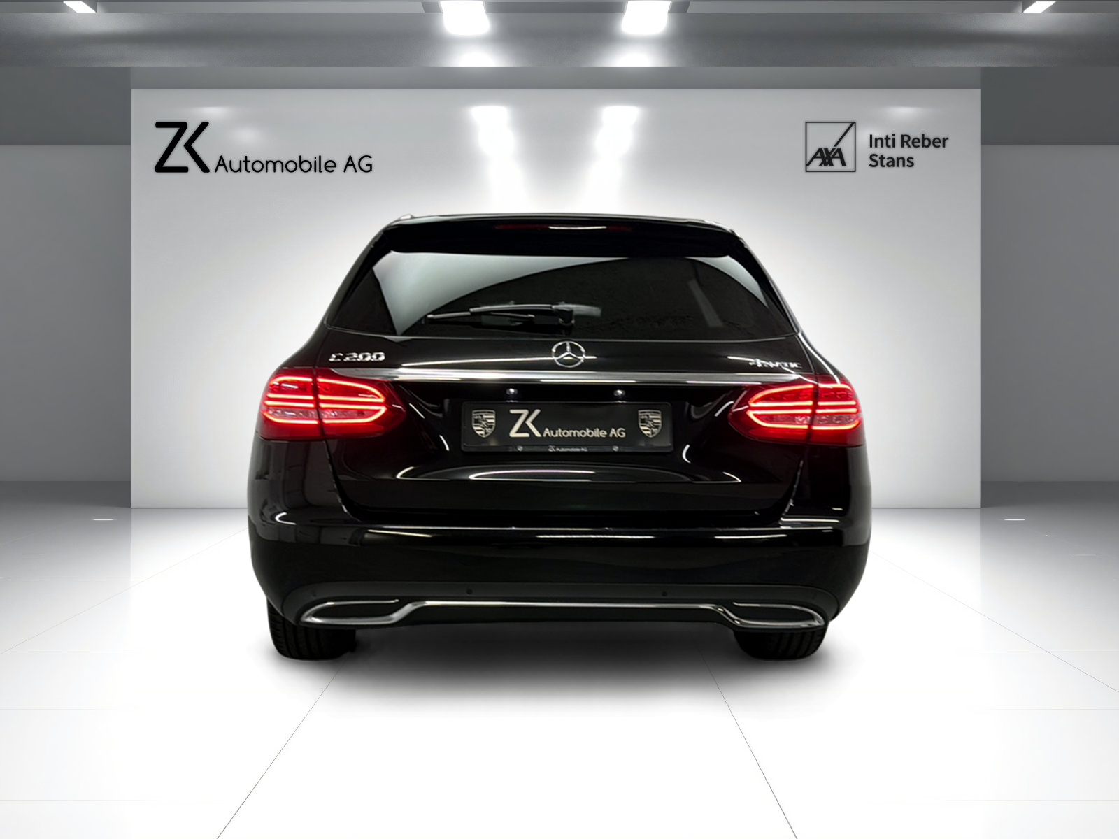 MERCEDES-BENZ C 200 Deep Black Avantgarde 184PS 4Matic 7G-Tronic / RF-Kamera / Leder / Todwinkel/Parkassistent / Sitzheizung /-image-4