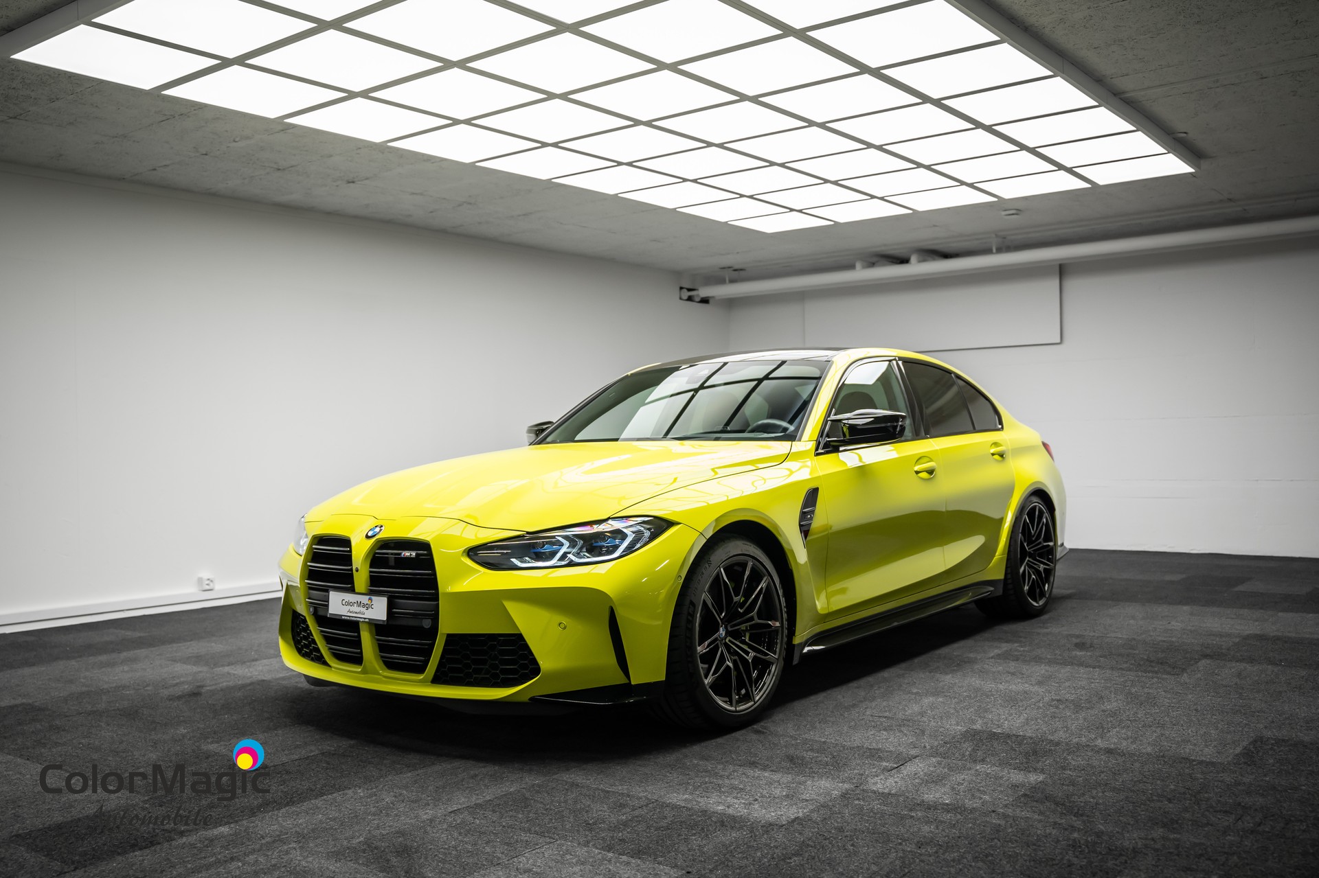 BMW M3 * HANDSCHALTUNG * INDIVIDUALLACKIERUNG SAO PAULO GELB * LEASING AB 640.- *