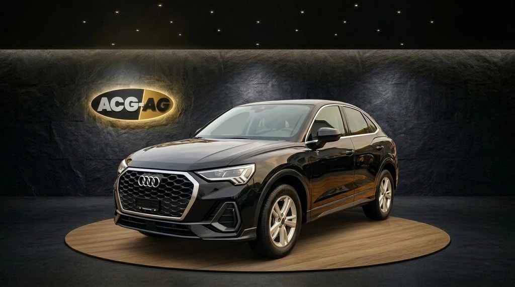 AUDI Q3 Sportback 40 TDI quattro S-tronic ** Voll-Leder ** RF-Kamera ** Werksgarantie Ab 1. Inverkehrsetzung, 36 Monate-showroom-element-2