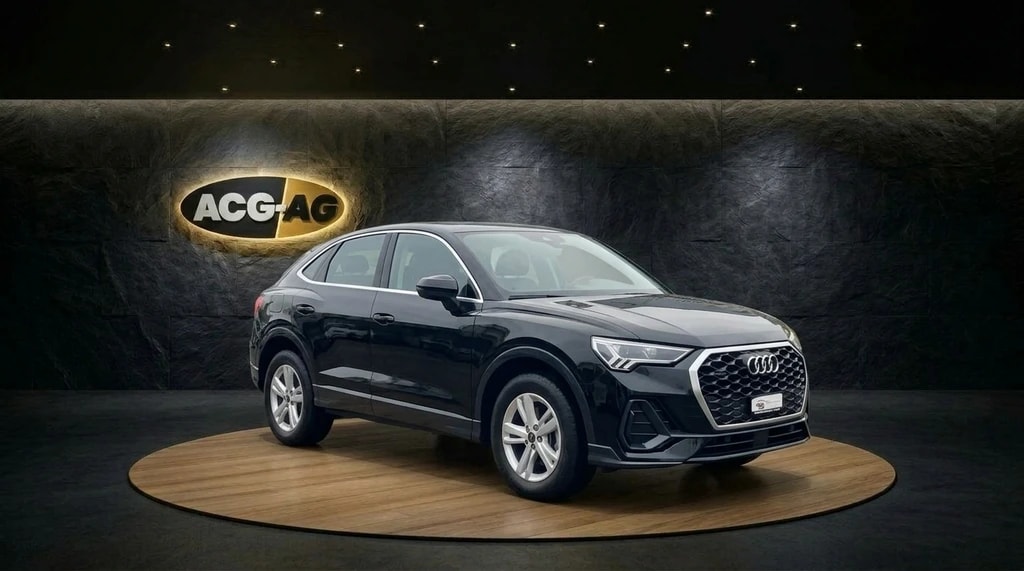 AUDI Q3 Sportback 40 TDI quattro S-tronic ** Voll-Leder ** RF-Kamera ** Werksgarantie Ab 1. Inverkehrsetzung, 36 Monate
