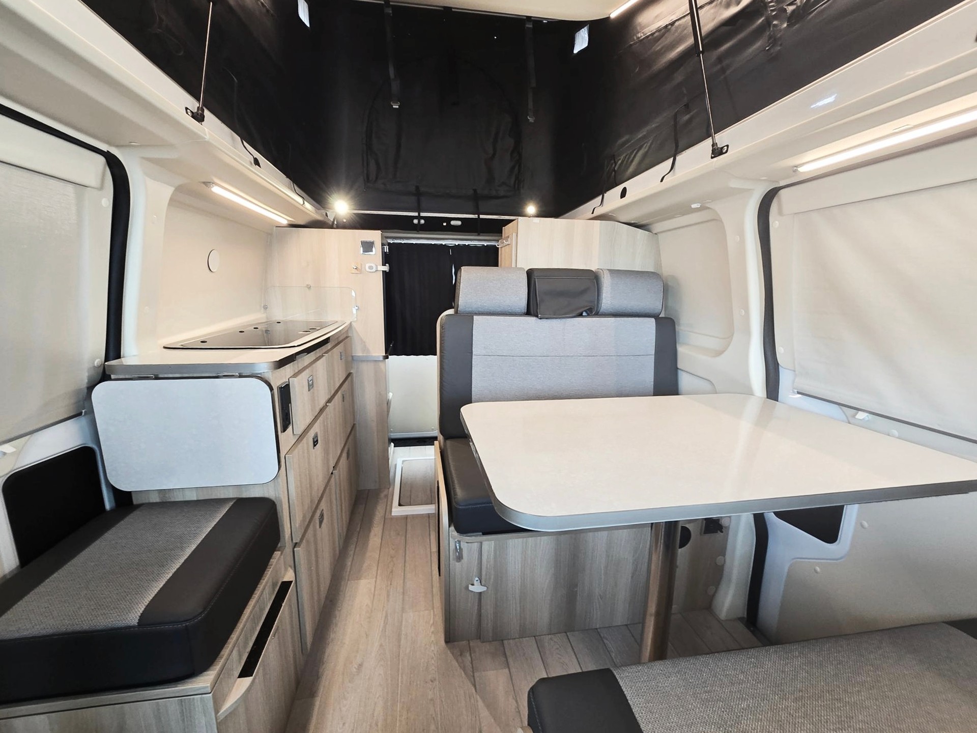 DREAMER COMPACT CAPLAND AUFSTELLDACH 2,0 TDCI DIESEL AUTOMAT FORD TRANSIT CUSTOM-image-7