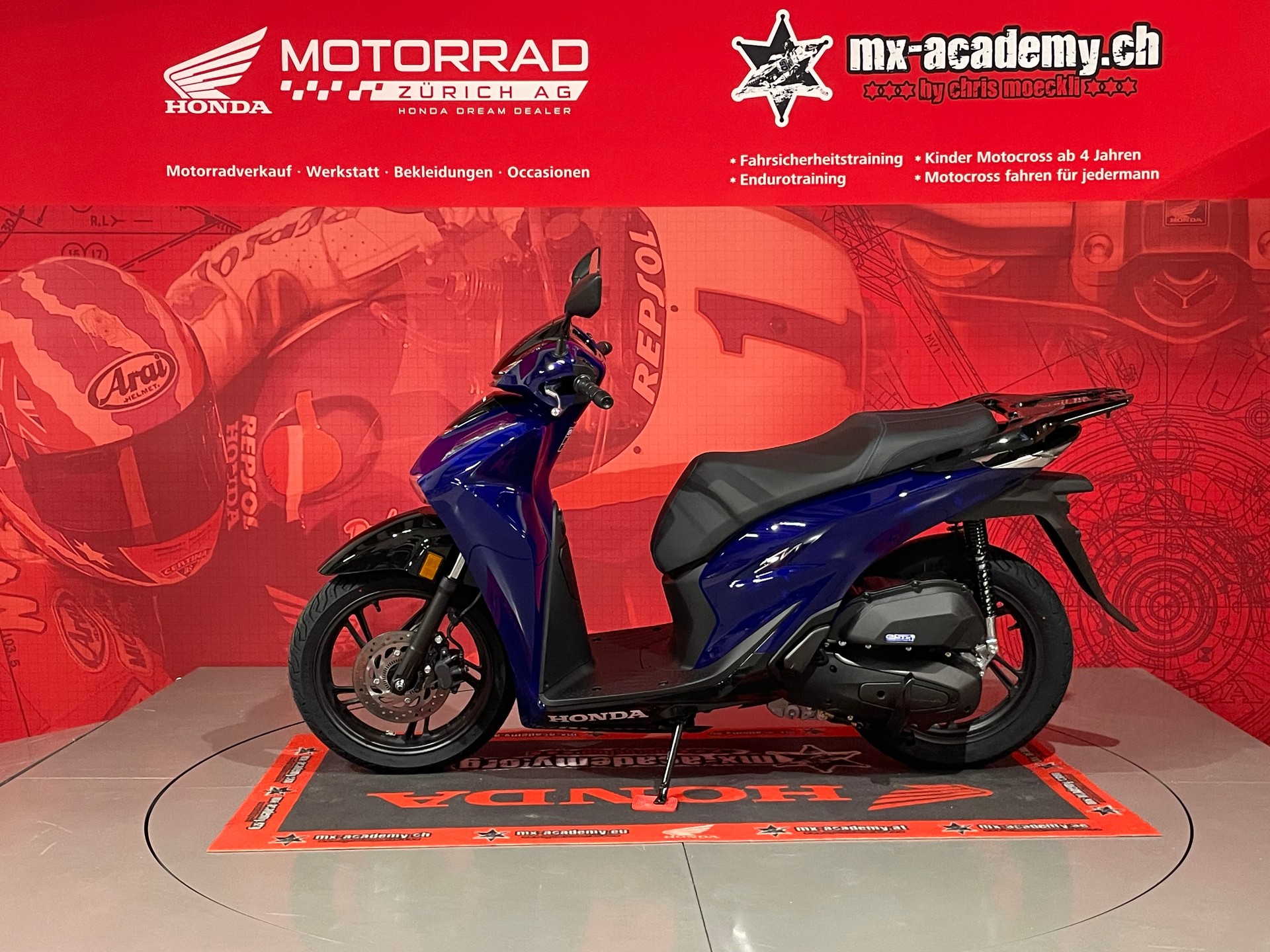 HONDA 125 Vetro Blue-image-4