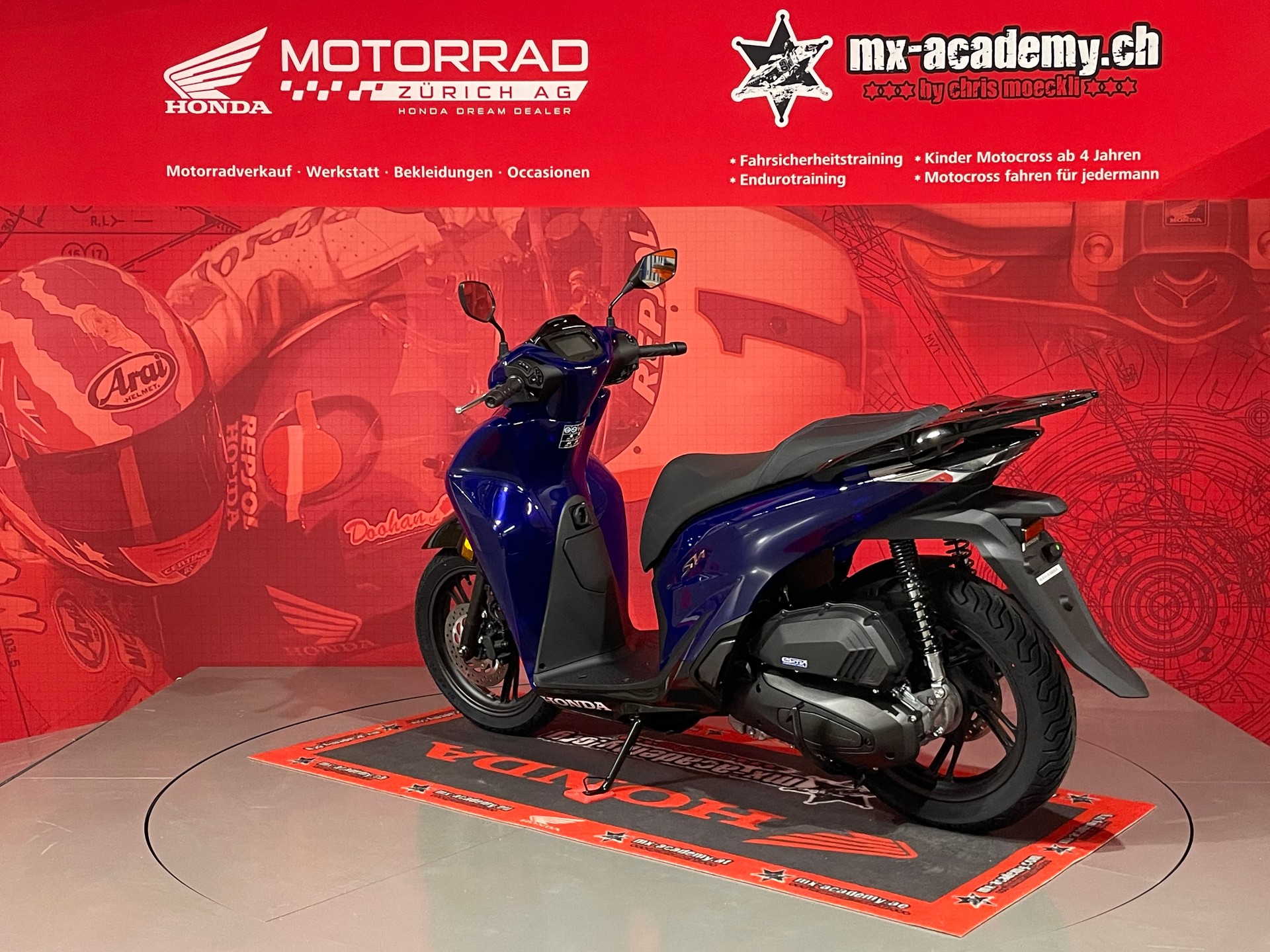 HONDA 125 Vetro Blue-image-5
