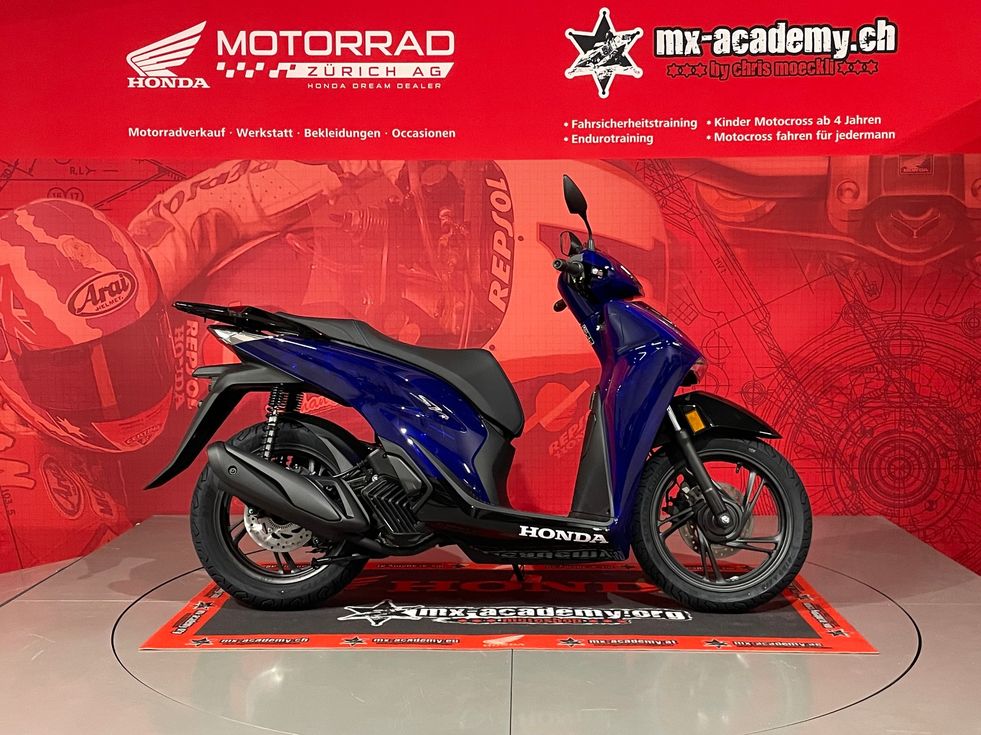 HONDA 125 Vetro Blue-image-0