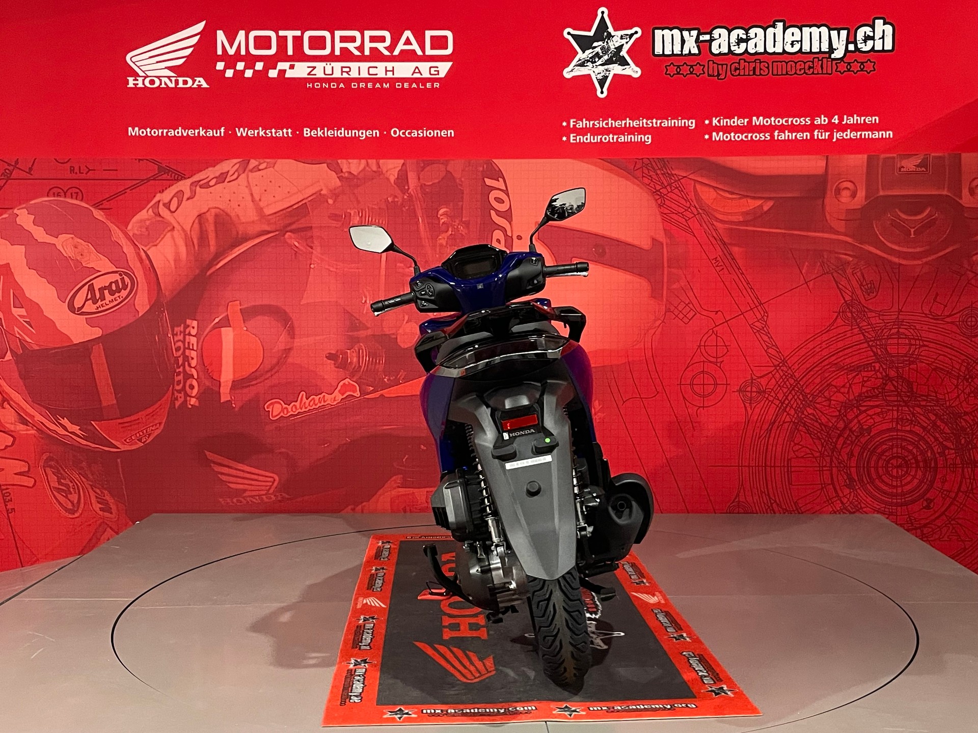 HONDA 125 Vetro Blue-image-6