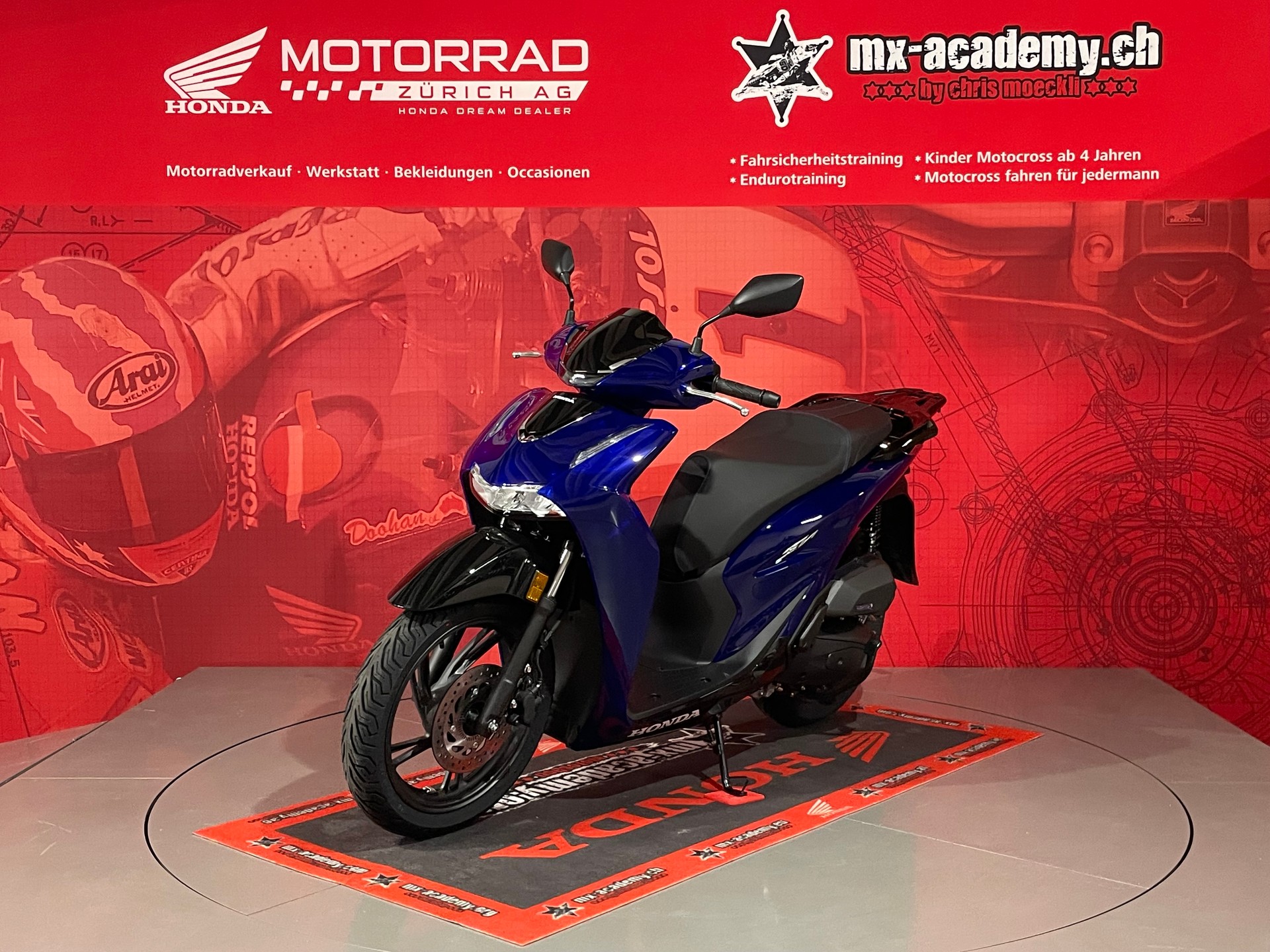 HONDA 125 Vetro Blue-image-3