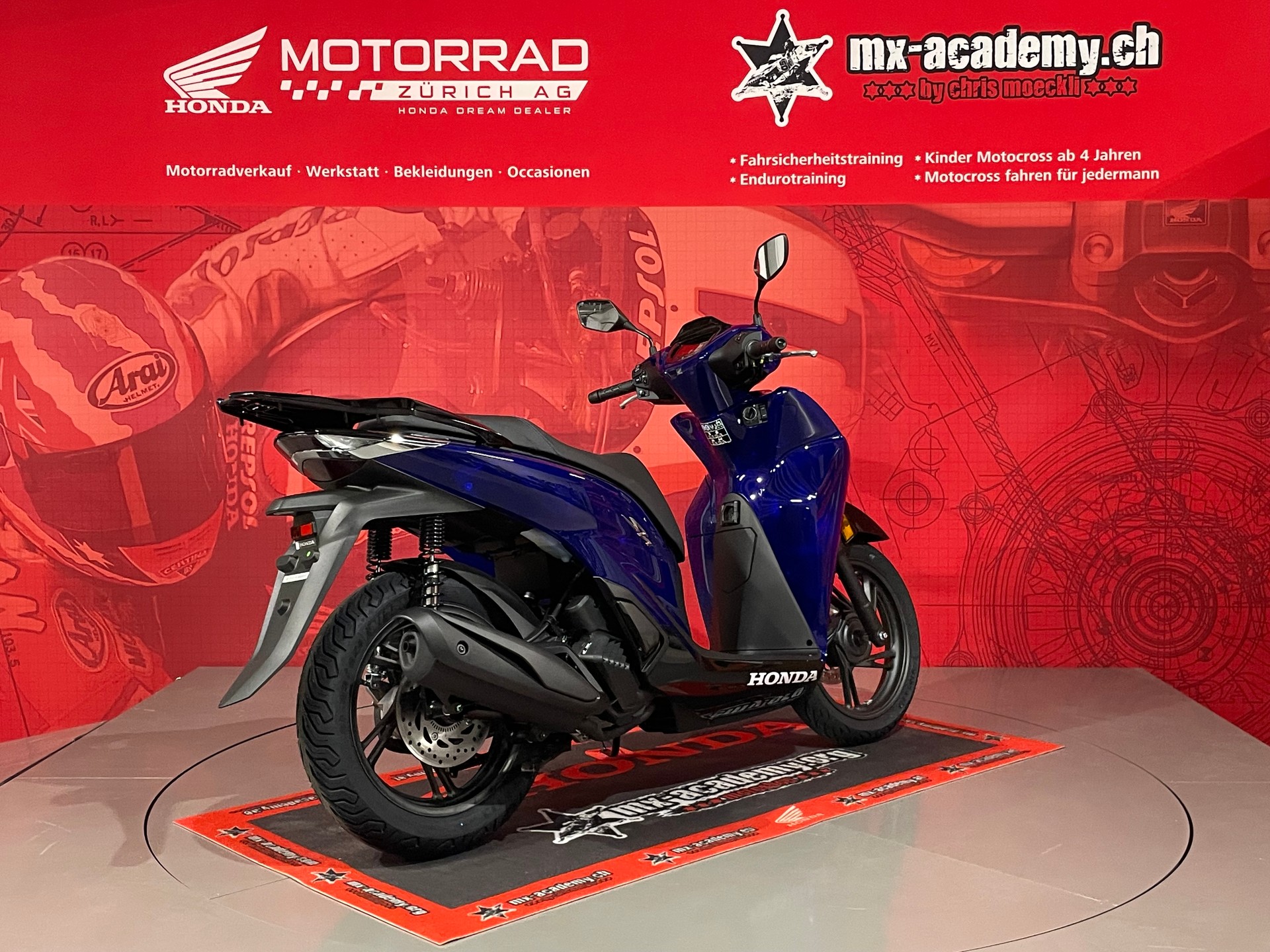 HONDA 125 Vetro Blue-image-7