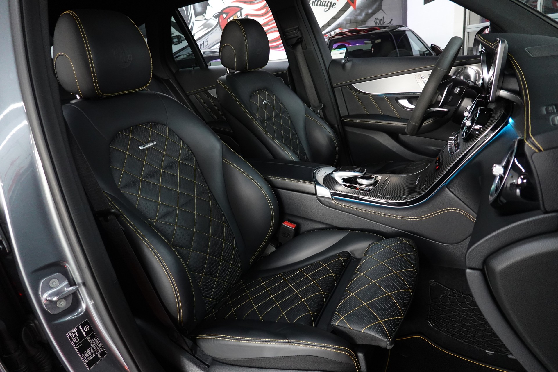 MERCEDES-BENZ GLC 63 S AMG EDITION 1 4-MATIC+9G-TRONIC DESIGNO FULL ON TOP 22"-image-52