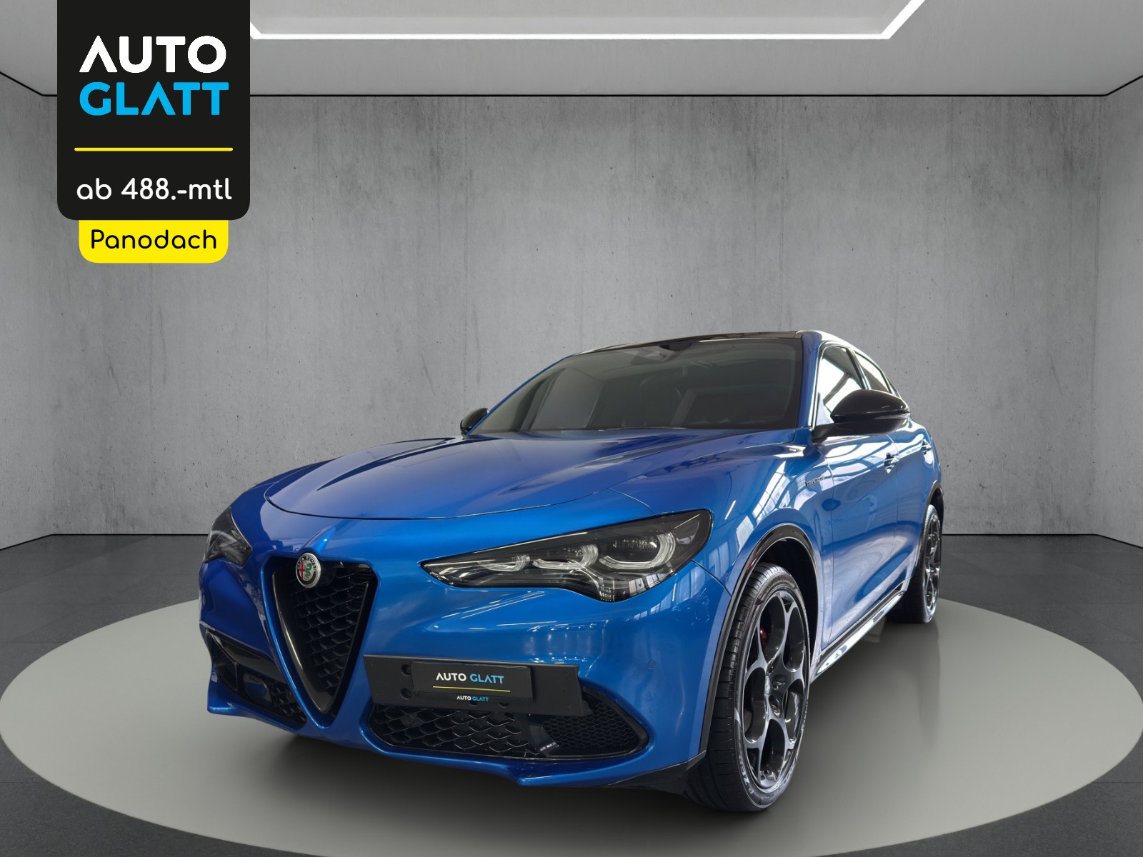 ALFA ROMEO Stelvio 2.0 Competizione Pack Sky Q4 AT8 " Panodach-21"Alu"