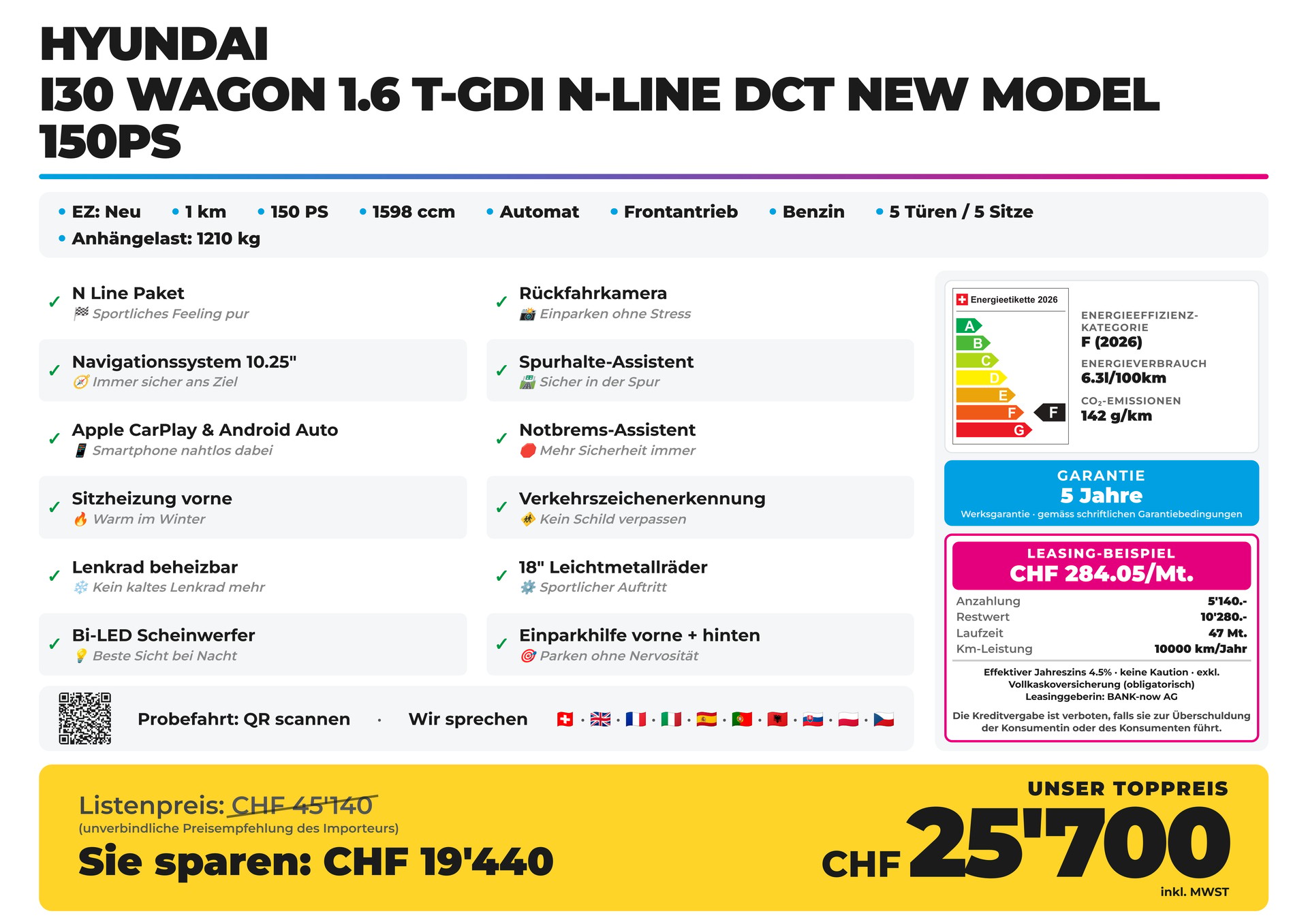 HYUNDAI i30 Wagon 1.6 T-GDi N-Line DCT NEW MODEL 150PS-showroom-element-1
