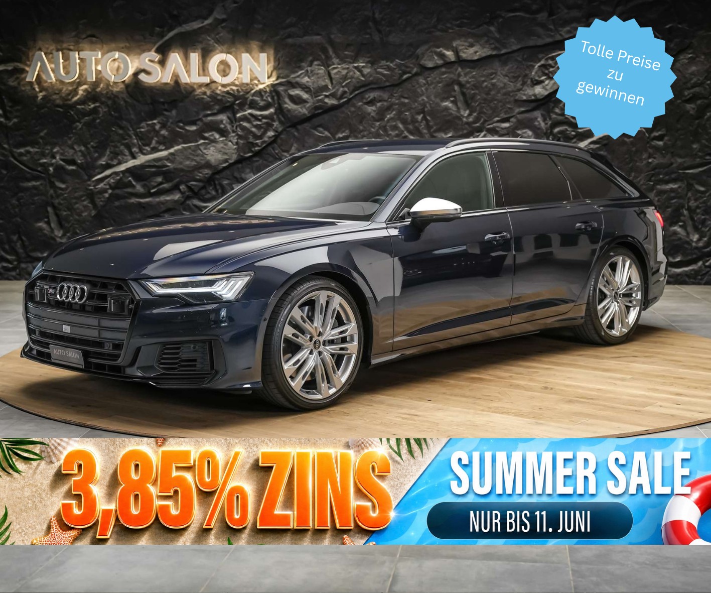 AUDI S6 Avant 3.0 V6 TDI quattro T-Tronic *Luftfahrwerk*Bang & Olufsen*El. Sitze mit Memory*Soft close*