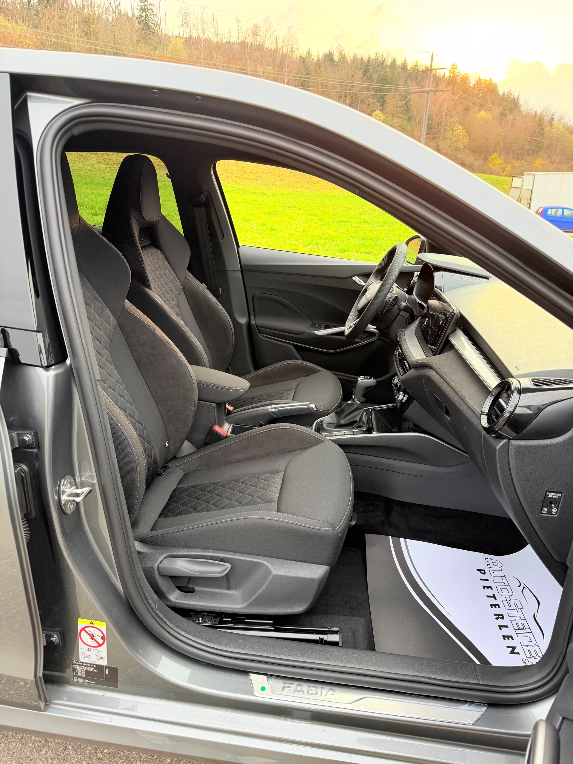 SKODA "NEUWAGEN" FABIA 1.0 TSI "DYNAMIC PAKET" DSG-AUTOMAT "NEU NUR 48 KM" NOCH NIE EINGELÖST !! CH WAGEN !!-image-28
