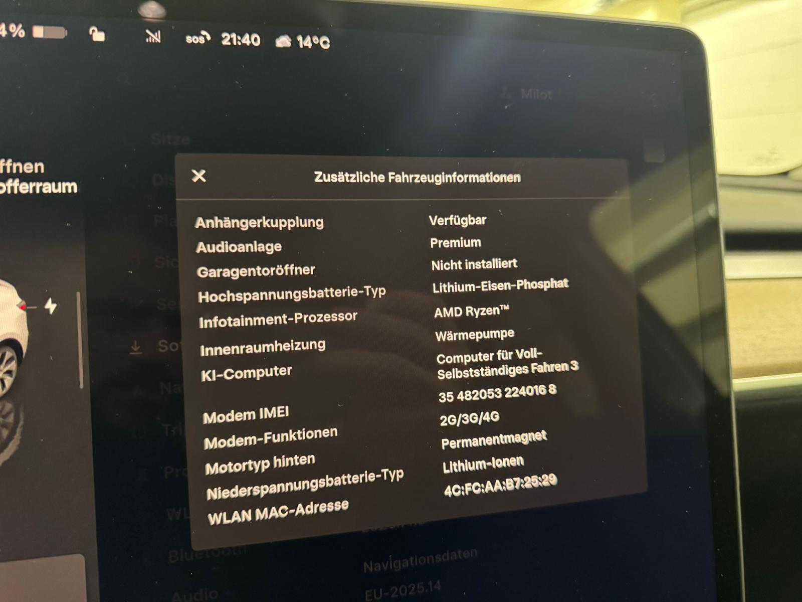 TESLA Model Y RWD / EAP / AHK / Garantie-image-22