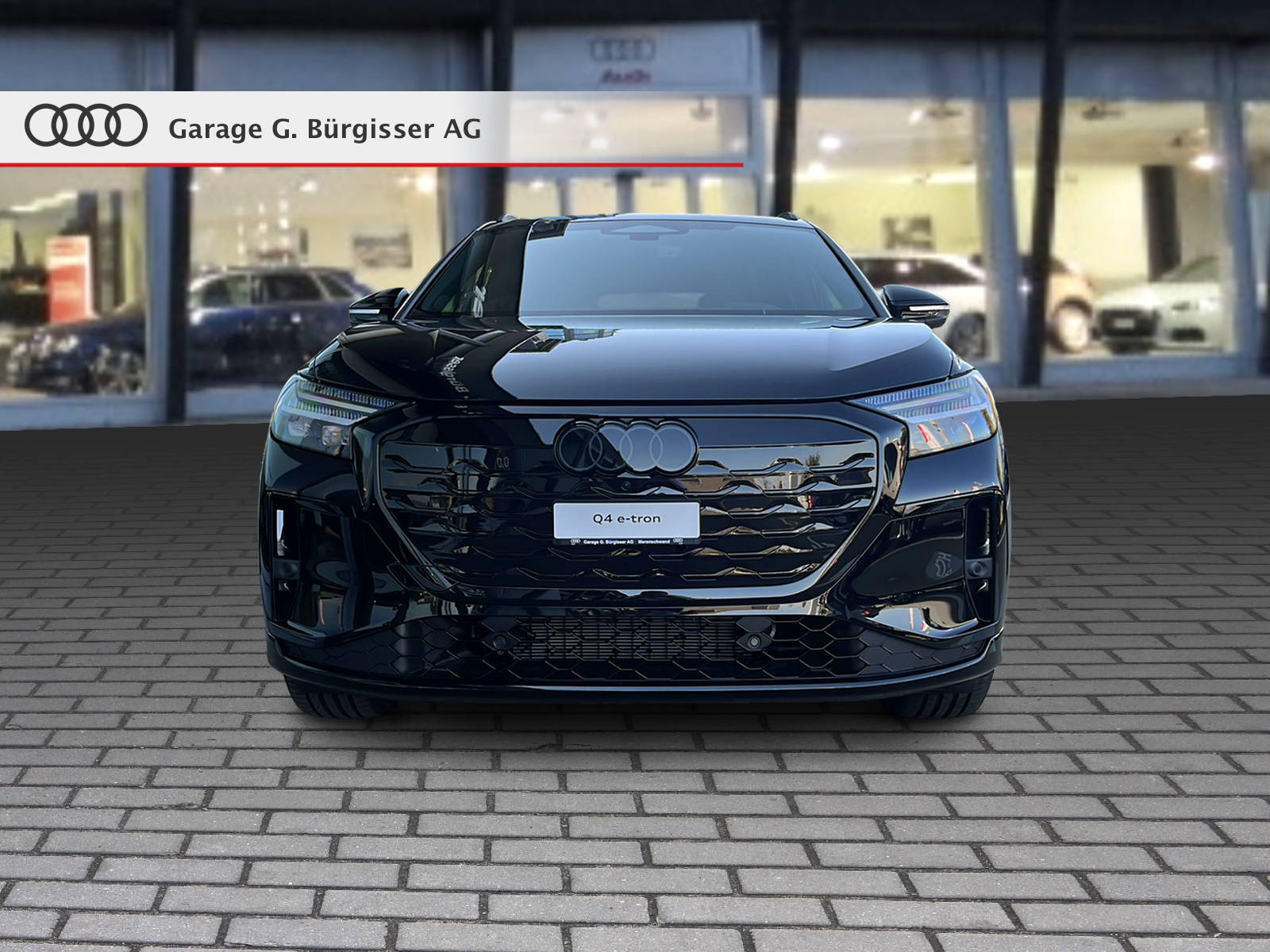 AUDI Q4 e-tron SUV quattro performance Swiss Ski Mythosschwarz Metallic-showroom-element-1