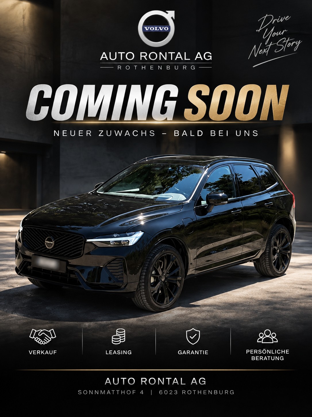 VOLVO XC60 T6 eAWD PluginHybrid Xcentric Geartronic Ultra Dark