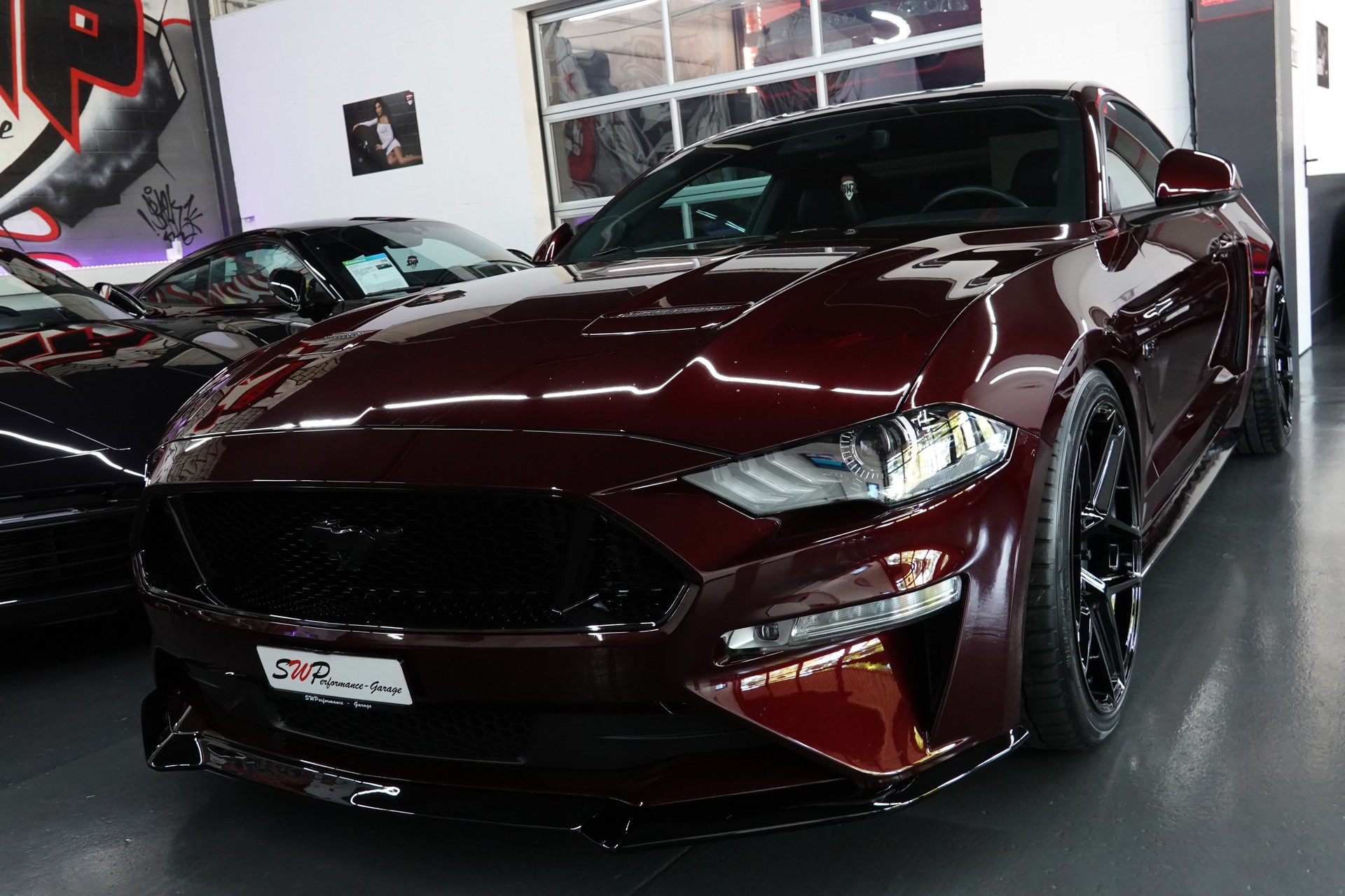 FORD MUSTANG FASTBACK 5.0 V8 GT AUTOMAT UNIKAT CHERRY-image-6
