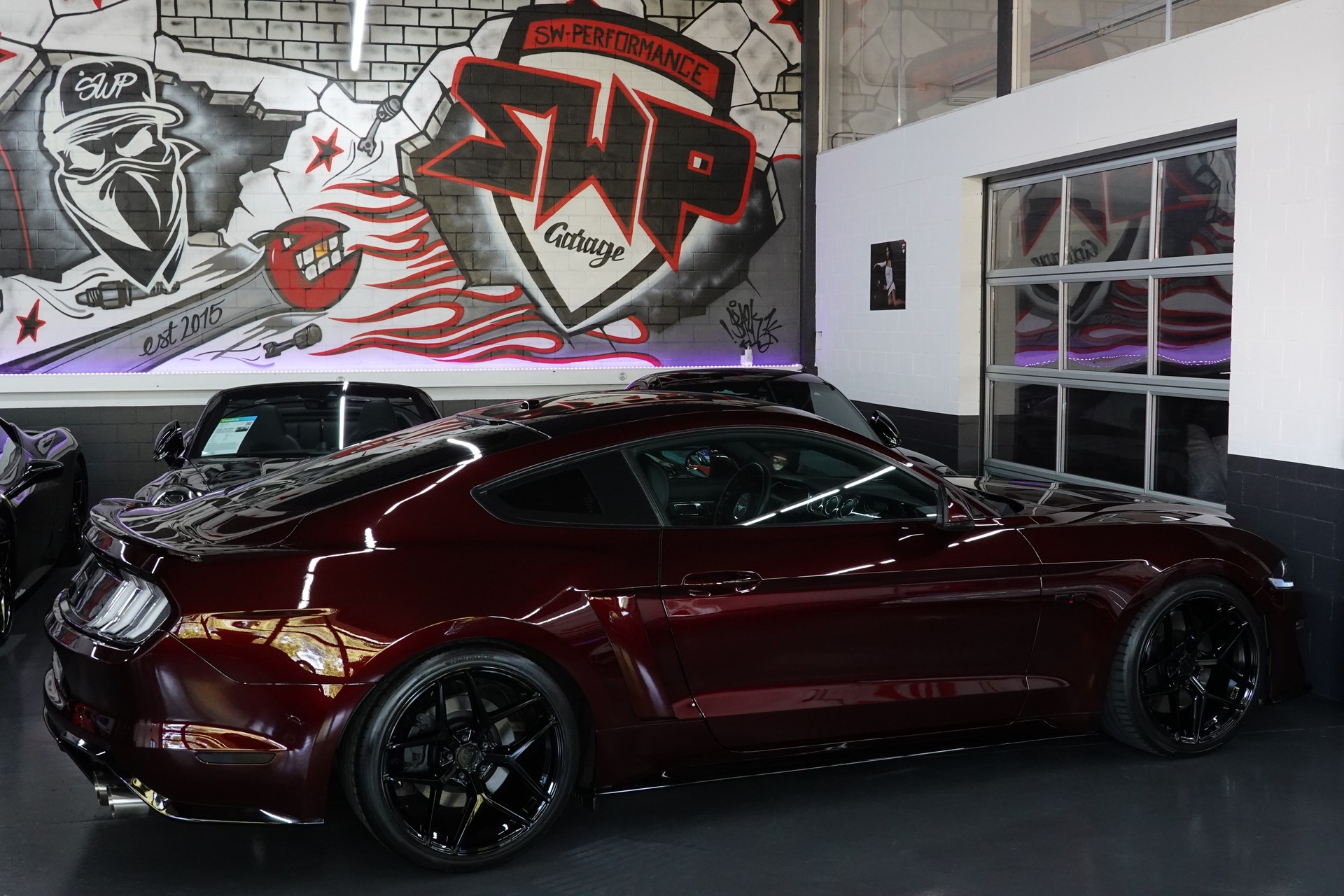 FORD MUSTANG FASTBACK 5.0 V8 GT AUTOMAT UNIKAT CHERRY-image-22