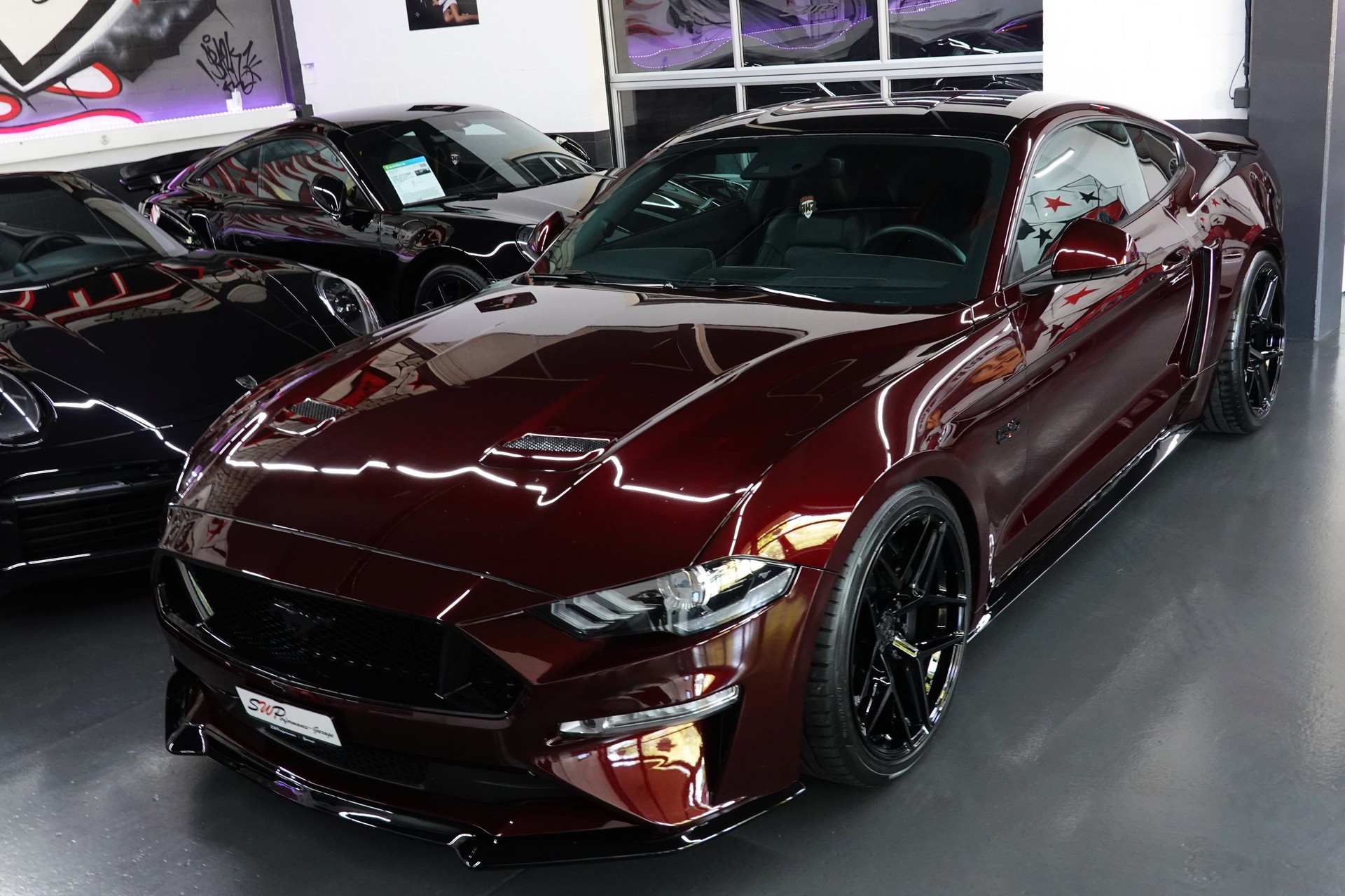 FORD MUSTANG FASTBACK 5.0 V8 GT AUTOMAT UNIKAT CHERRY-image-5