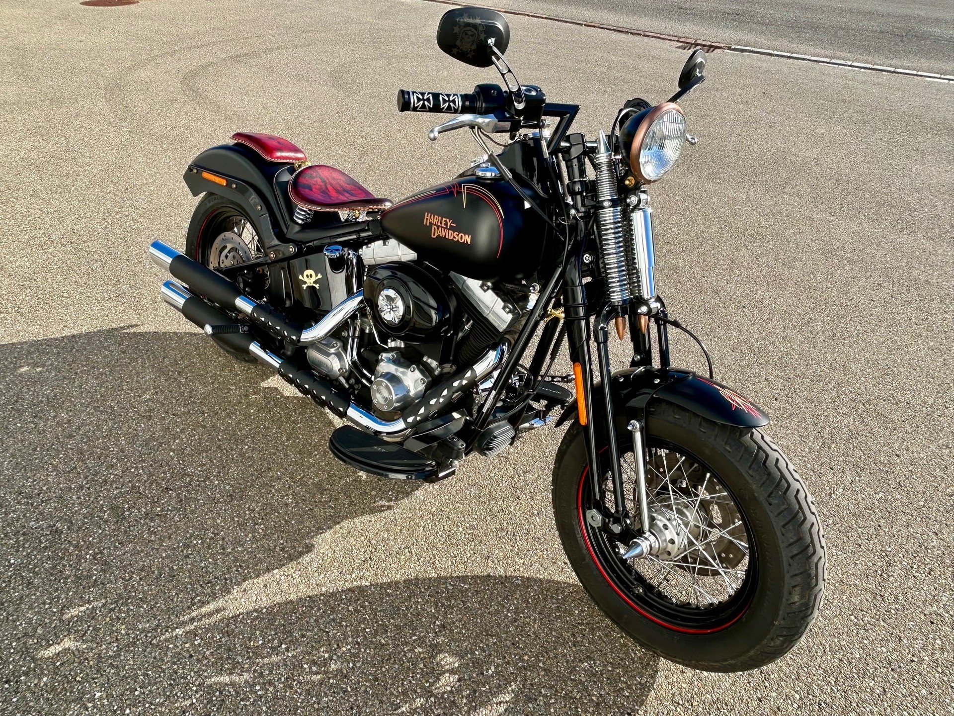 HARLEY-DAVIDSON FLSTSB Cross Bones Springer-image-2