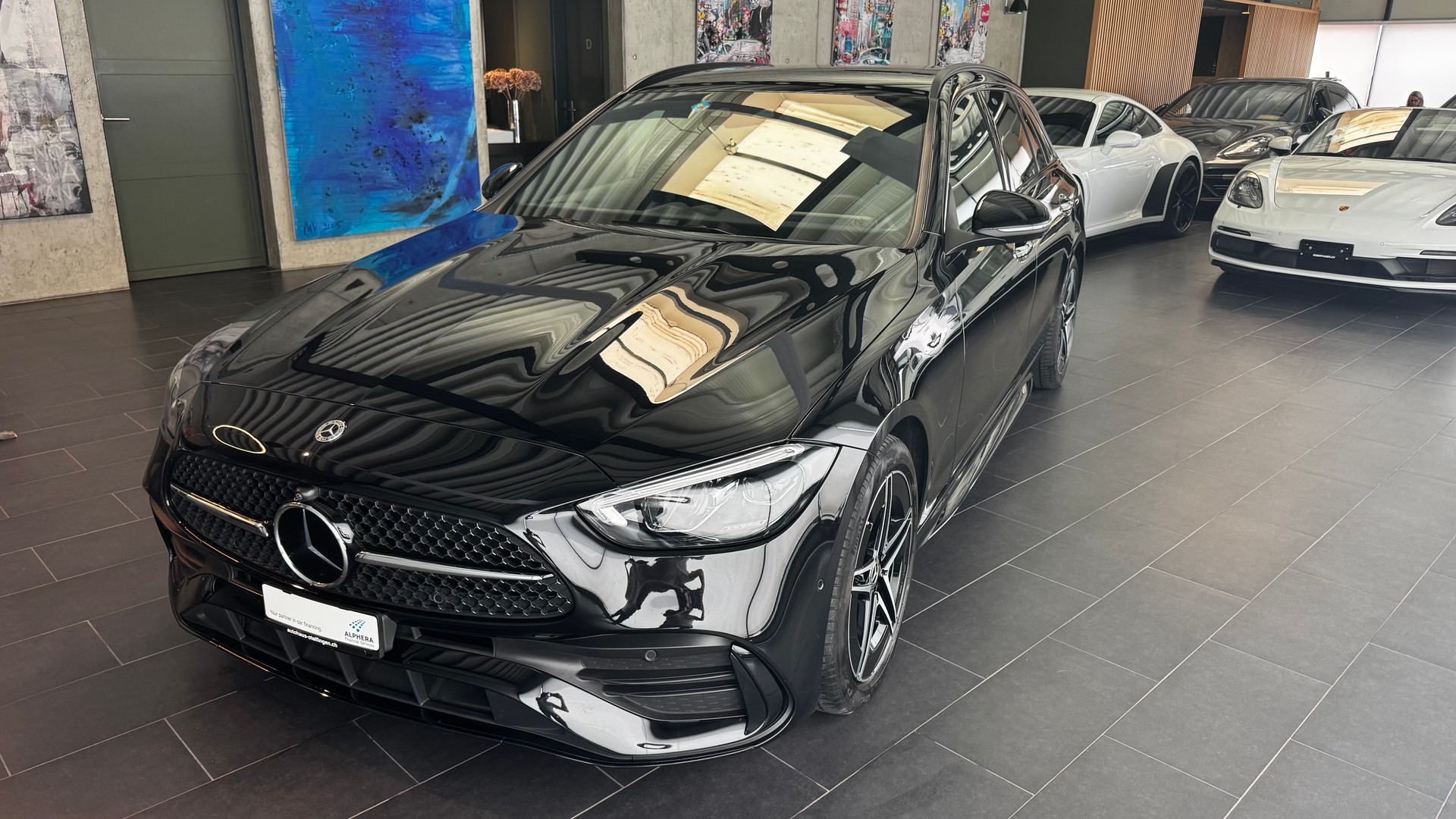 MERCEDES-BENZ C 220 d Swiss Star AMG Line 4matic Kombi-image-18