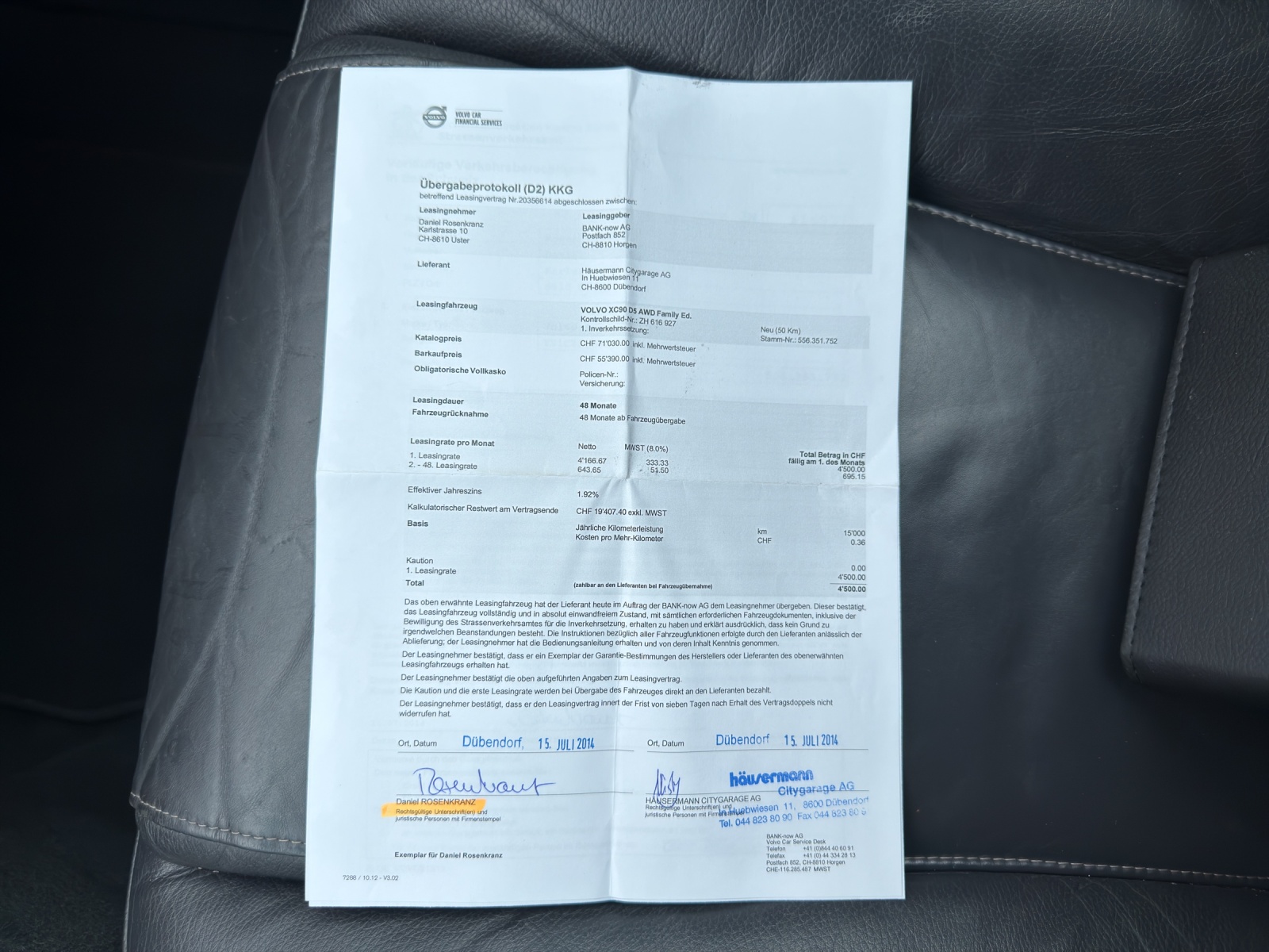 VOLVO XC90 D5 AWD Family Edition Geartronic-image-29