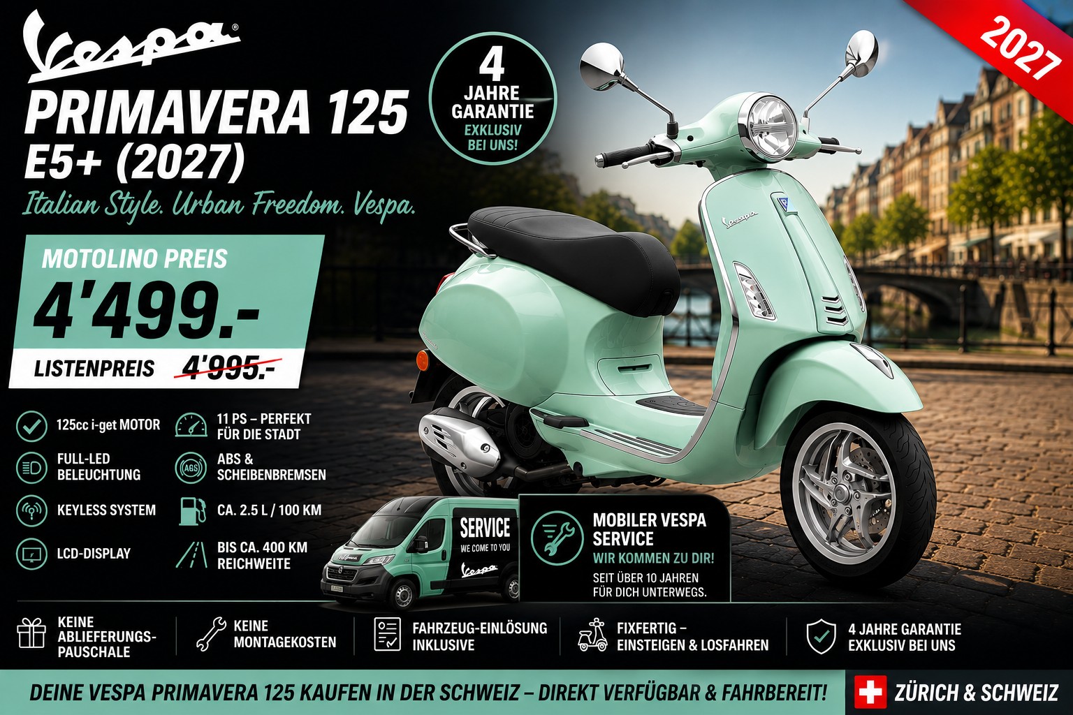 PIAGGIO Vespa 125 Primavera ABS 2027