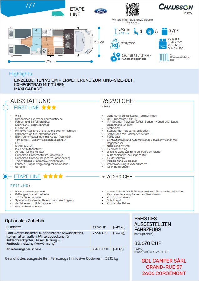 CHAUSSON 777 Etape Line-image-30
